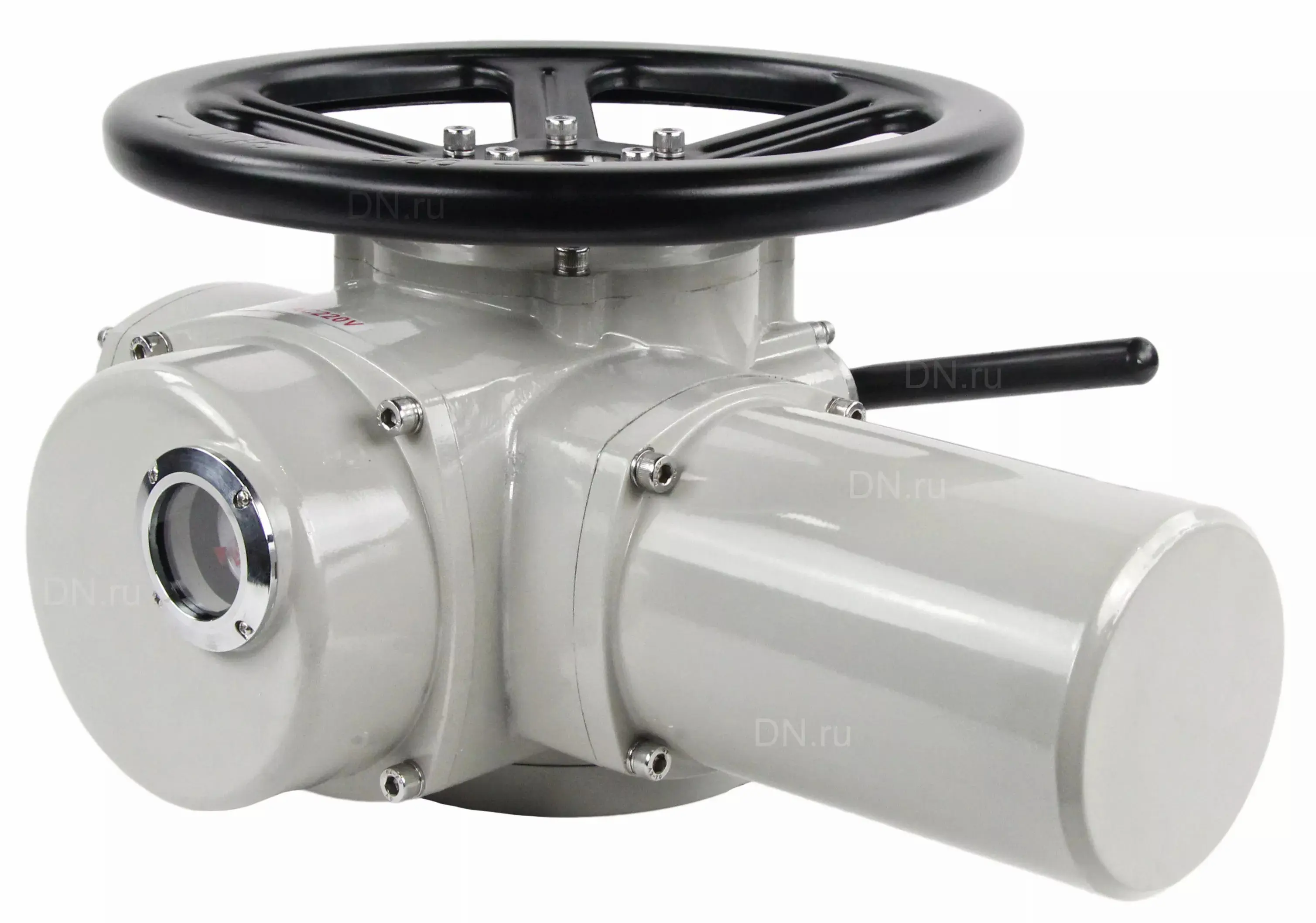 Изображение товара Электропривод многооборотный Dn.ru D300-00368 Ду30 Ру16 1 1/4" сталь