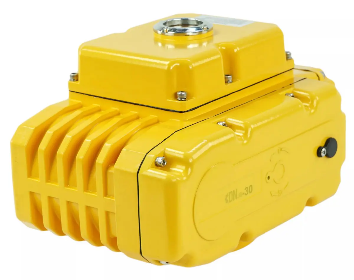 Изображение товара Электропривод многооборотный DN.RU D300-00355 Ду27 Ру16 для запорной арматуры