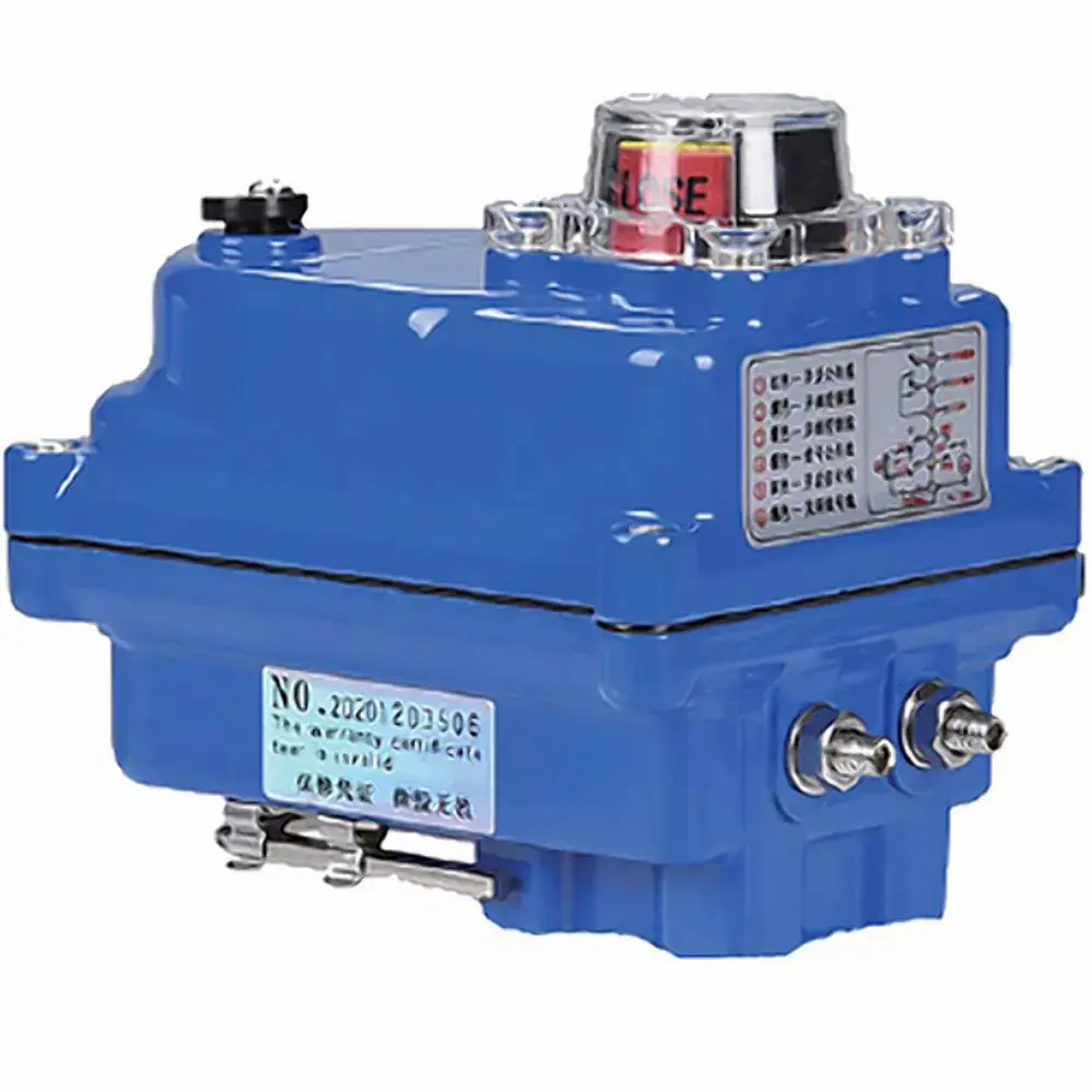 Изображение товара Электропривод четвертьоборотный DN.RU D300-00711 Ду11 Ру16 сталь 220В