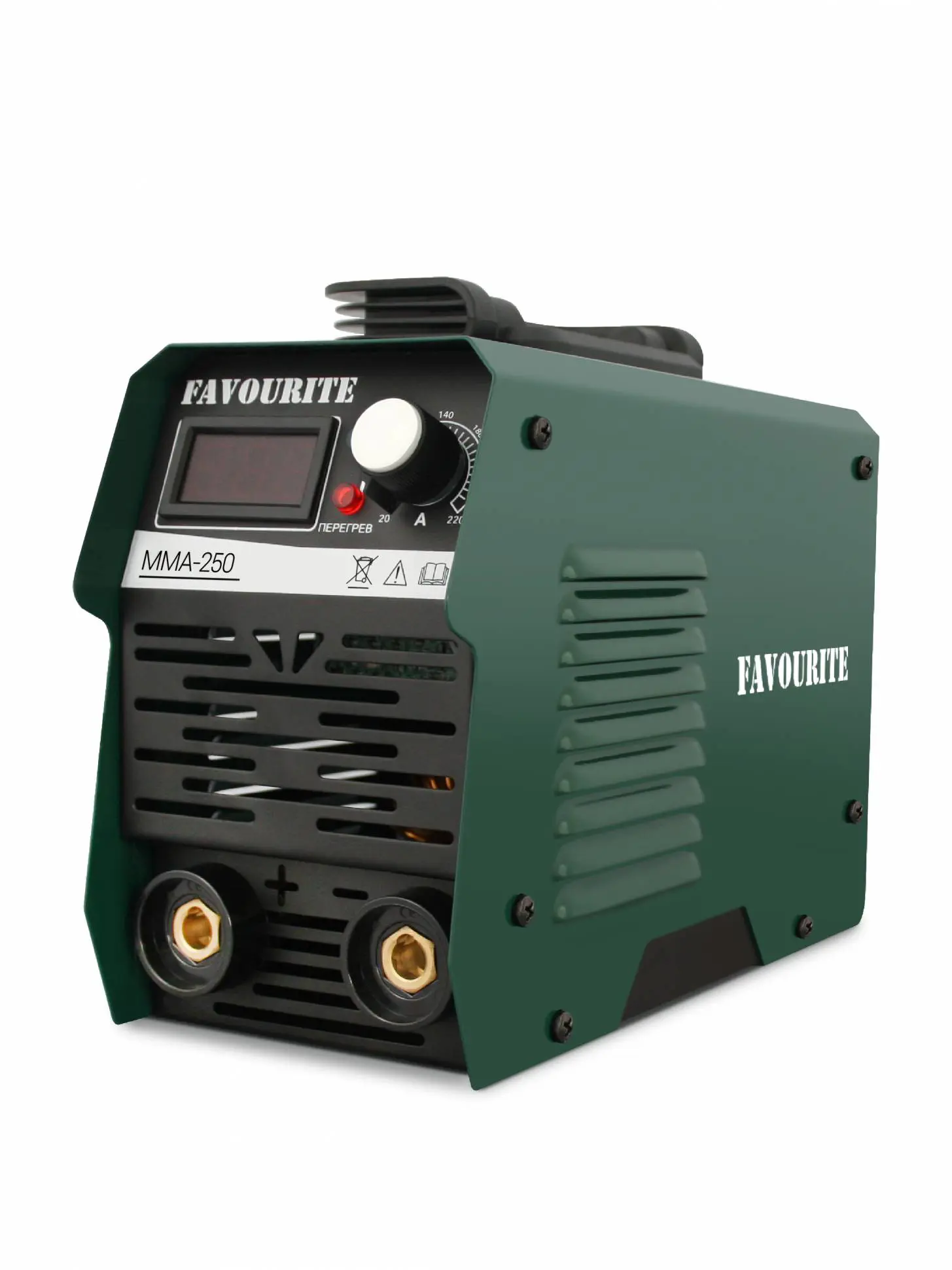 Изображение товара Инверторный сварочный аппарат Favourite WM-250IG 250А 4мм бытовой для монтажных работ