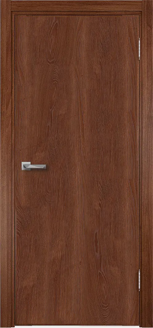 Изображение товара Дверь межкомнатная глухая Стандарт 80x200 см коричневая финиш-бумага Россия