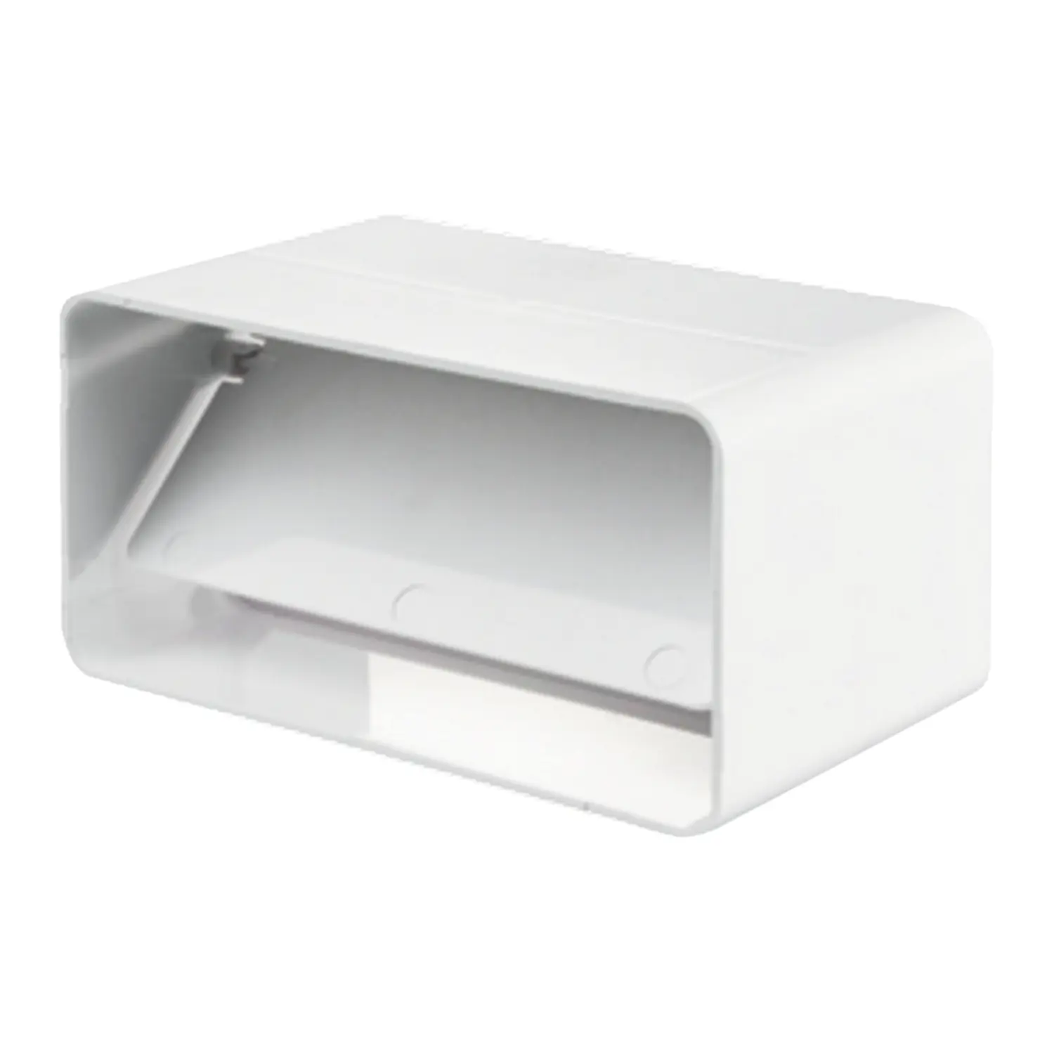 Изображение товара Соединитель для прямоугольных каналов Leptonika 60x120 мм с обратным клапаном пластик