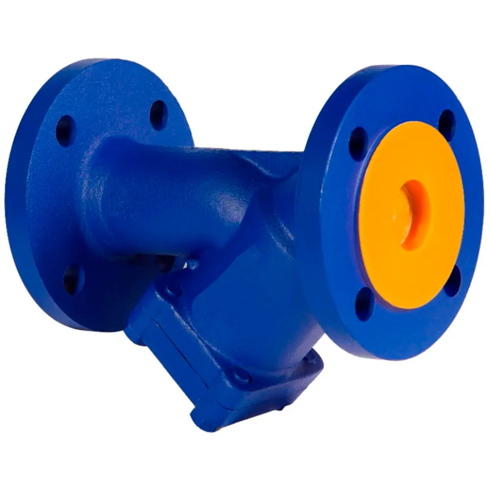 Изображение товара Фильтр косой Dn.ru 1" для воды наружный/наружный 16 мкм чугун