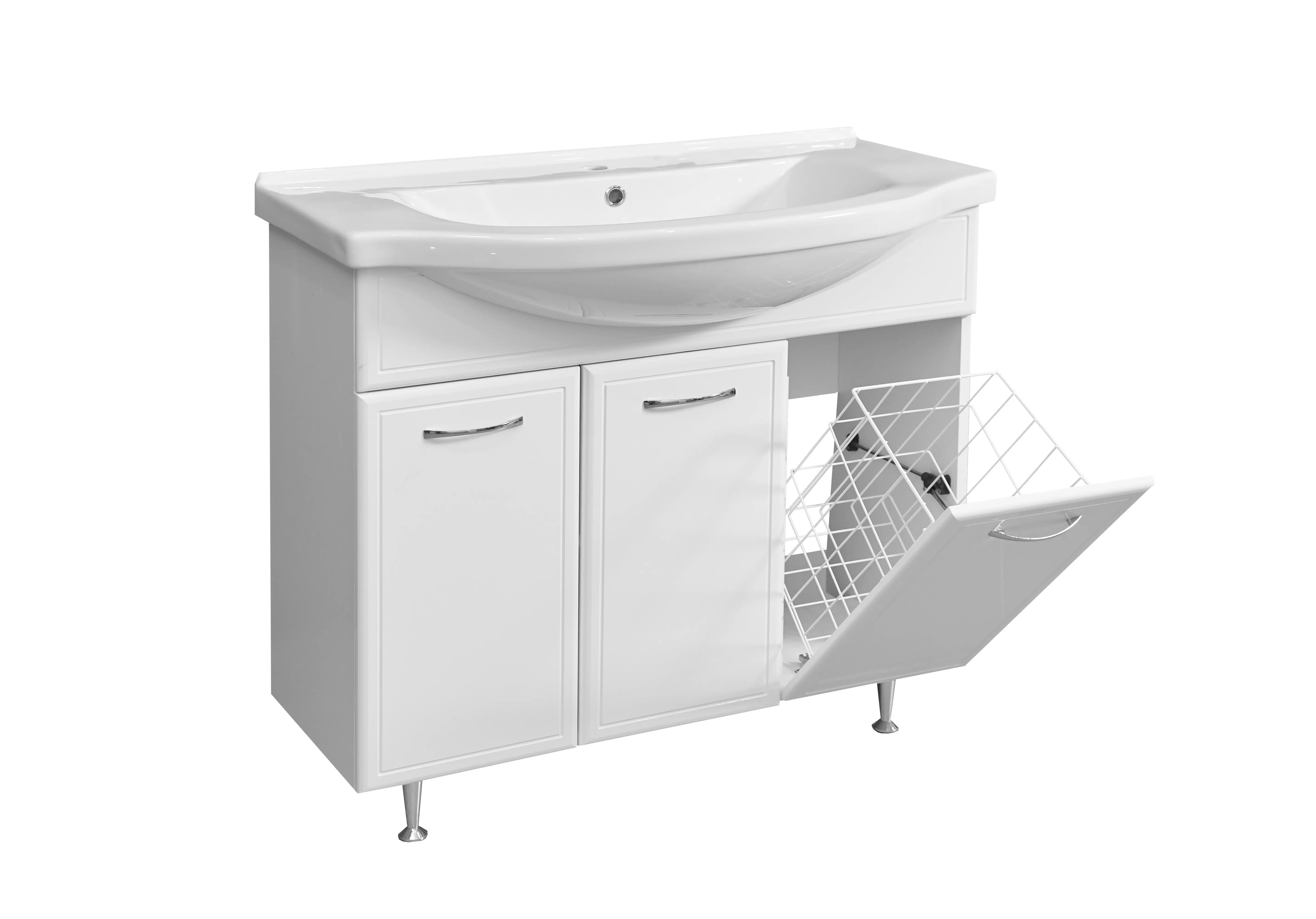 Изображение товара Тумба под раковину Stella Polar Концепт SP-00000134 86.50см цвет белый