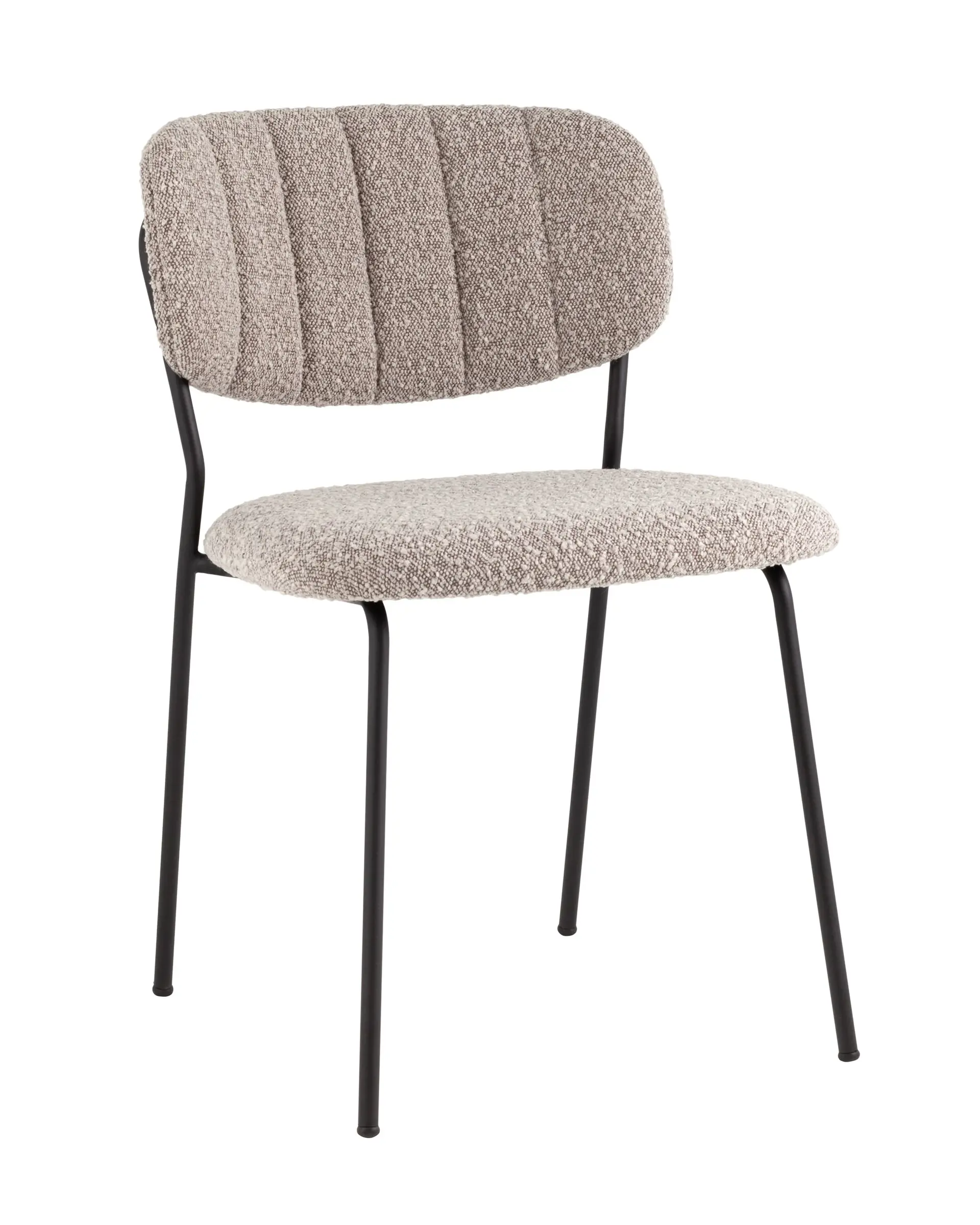 Изображение товара Кухонный стул Stool Group Кэрол 49x78x57 см ткань серый для кухни и дома