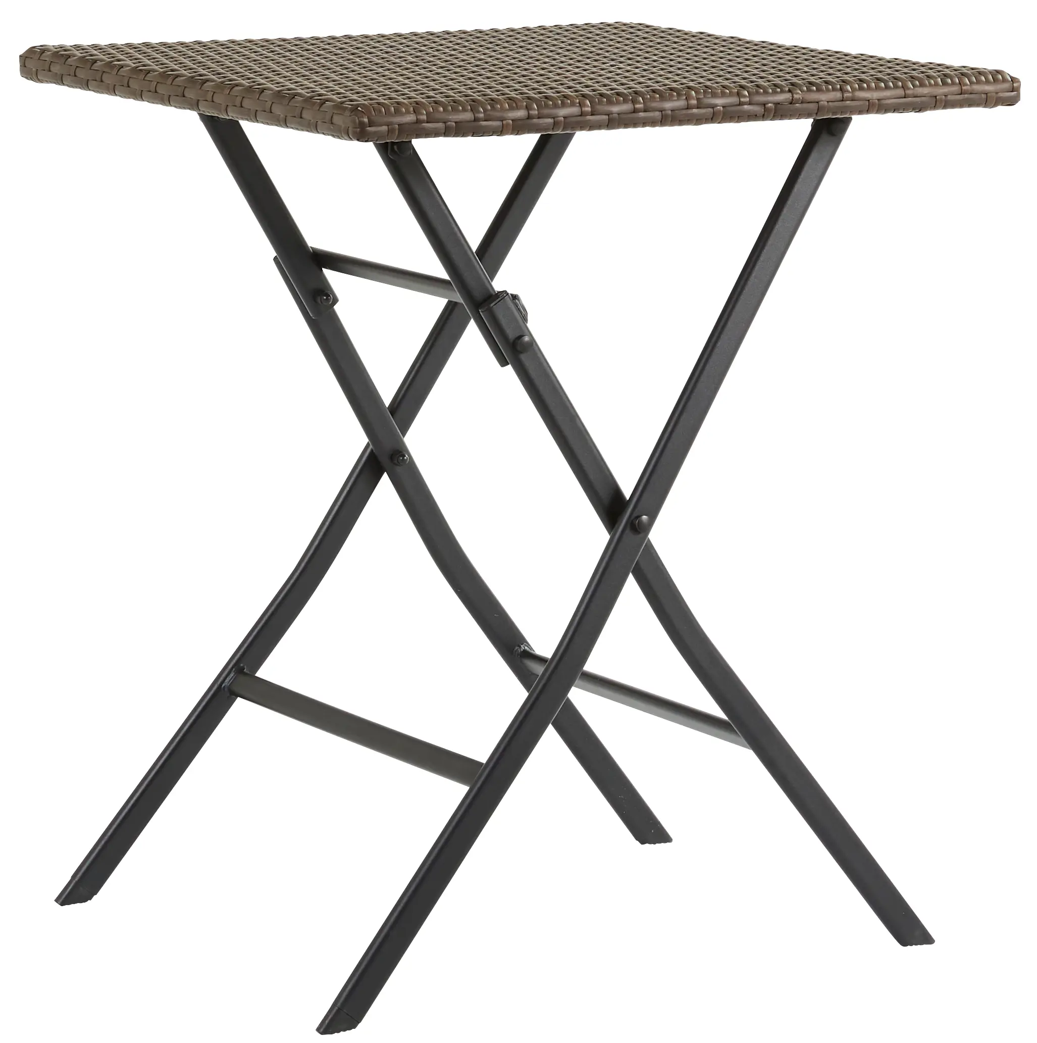 Изображение товара Стол садовый складной Zena Origami 60x60 см сталь/пластик цвет коричневый