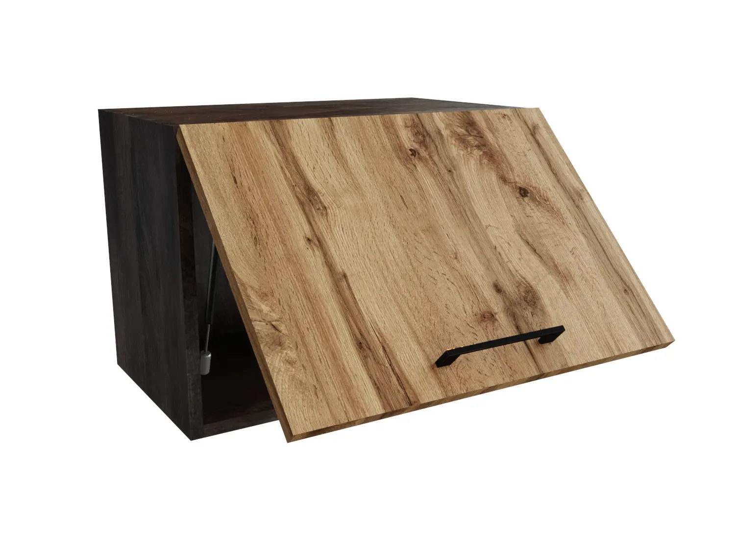 Изображение товара Навесной шкаф Сурская мебель дуб вотан 50x35.8x31.8 см ЛДСП цвет кальяри/гейнсборо