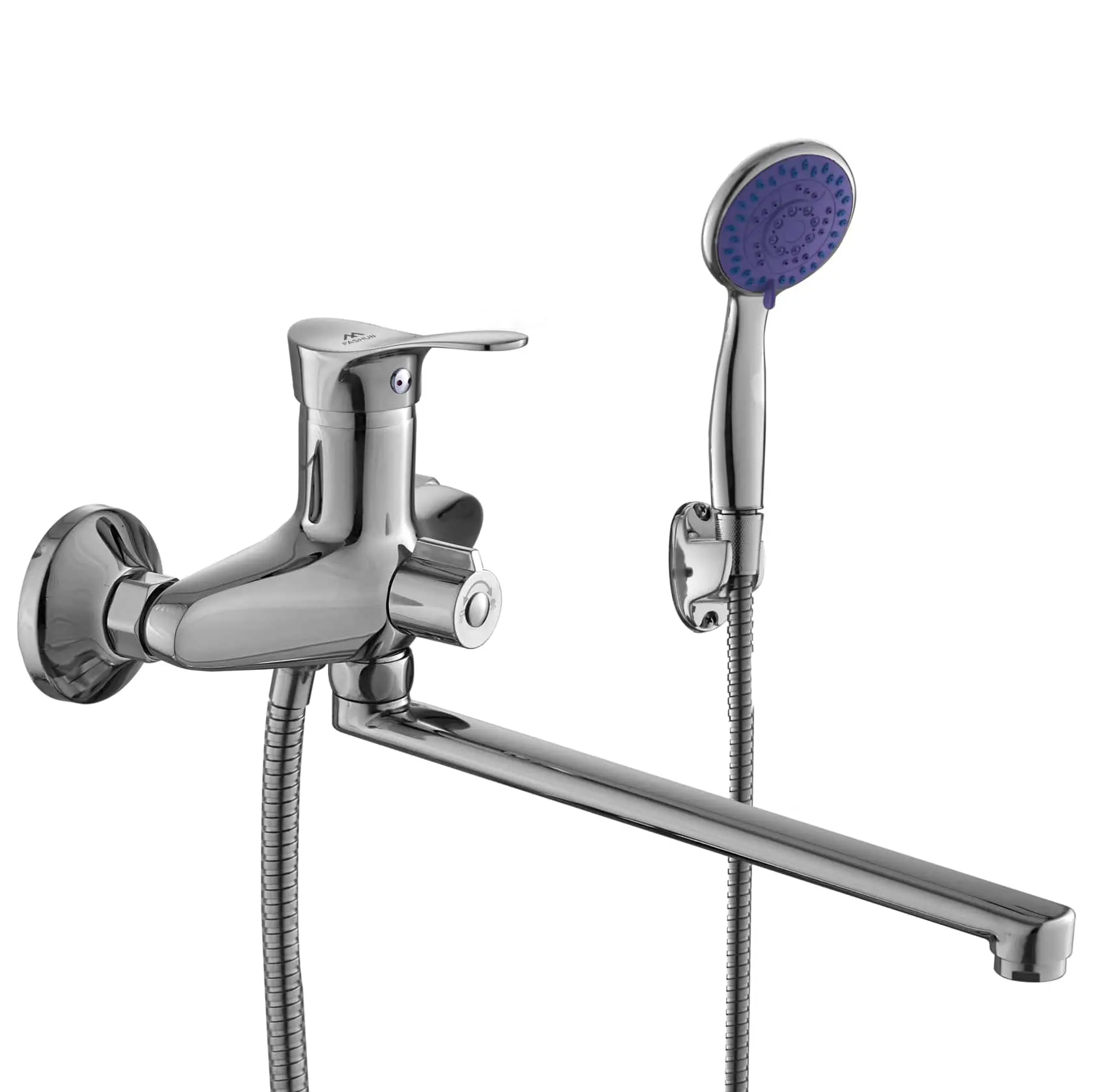 Изображение товара Смеситель для ванны Fashun A2228 однорычажный с душевой лейкой цвет хром