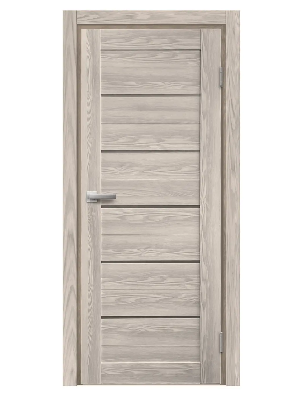 Изображение товара Межкомнатная остекленная дверь Новара Горизонталь 90x200 см ПВХ