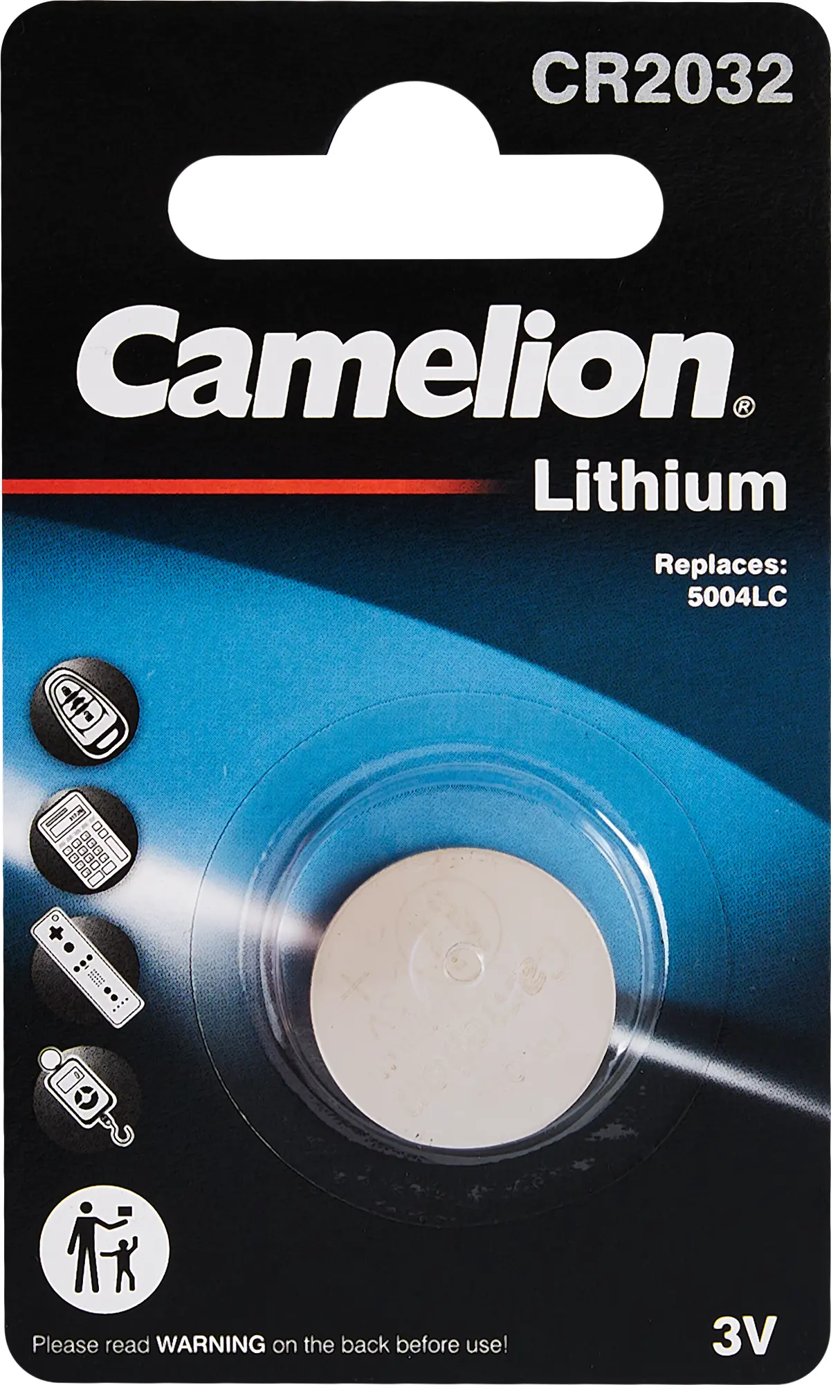 Изображение товара Батарейка Camelion CR2032 литиевая 3В 210мАч - высокая стабильность и долговечность