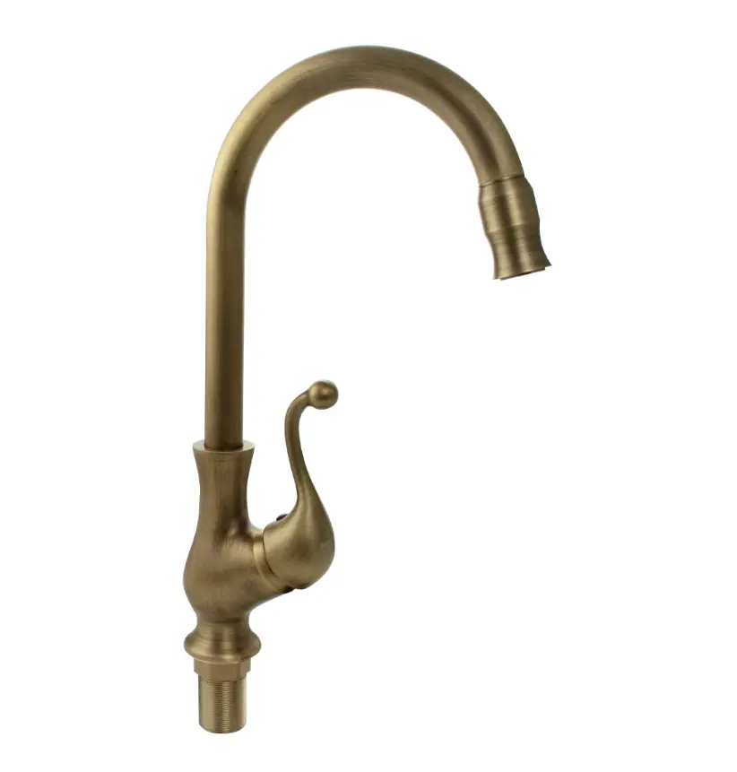 Изображение товара Смеситель для кухни Brimix 171 поворотный излив 24 см цвет бронза