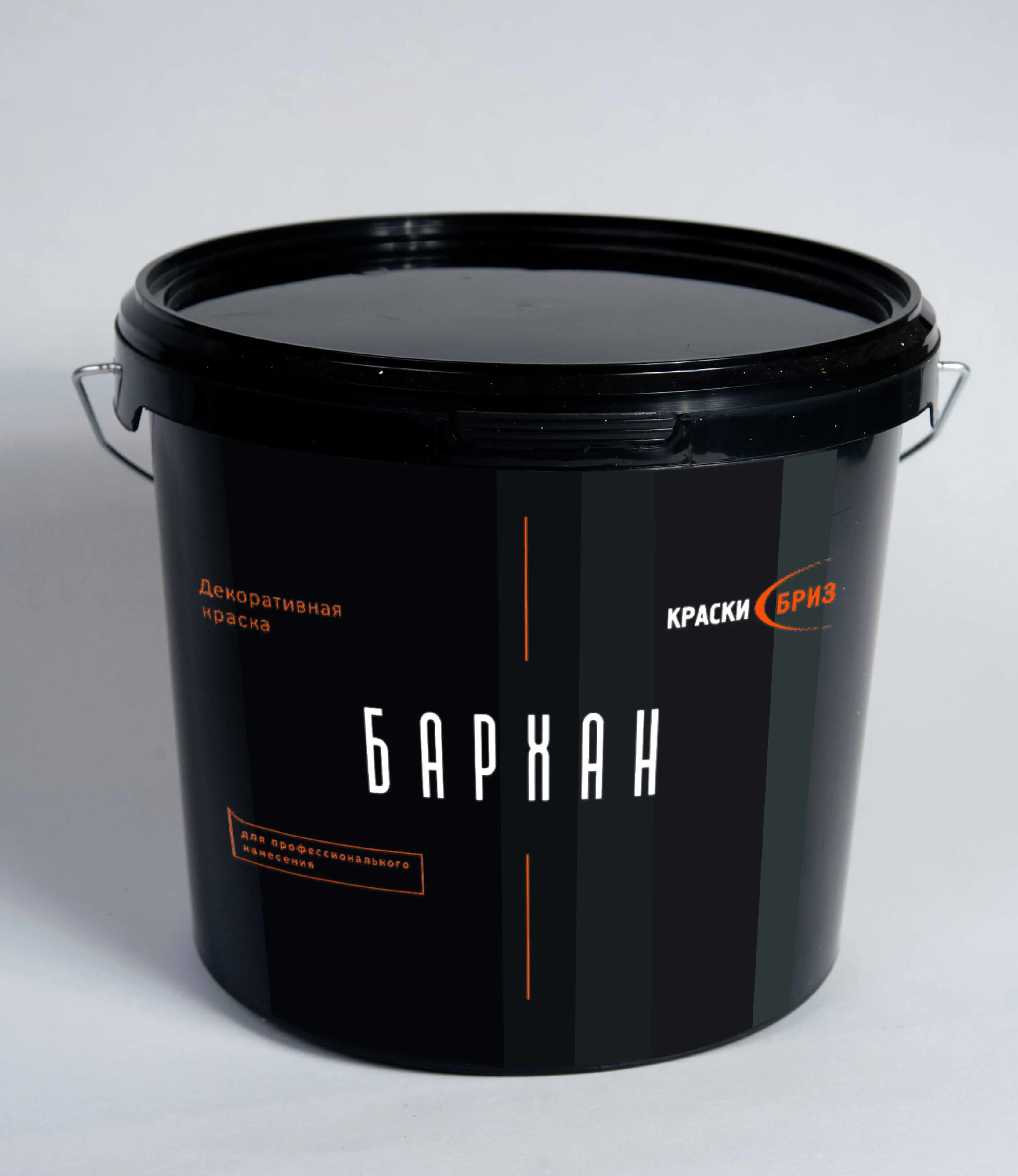 Изображение товара Декоративная водно акриловая краска ВД-АК-608 с эффектом песка серебро 1 кг