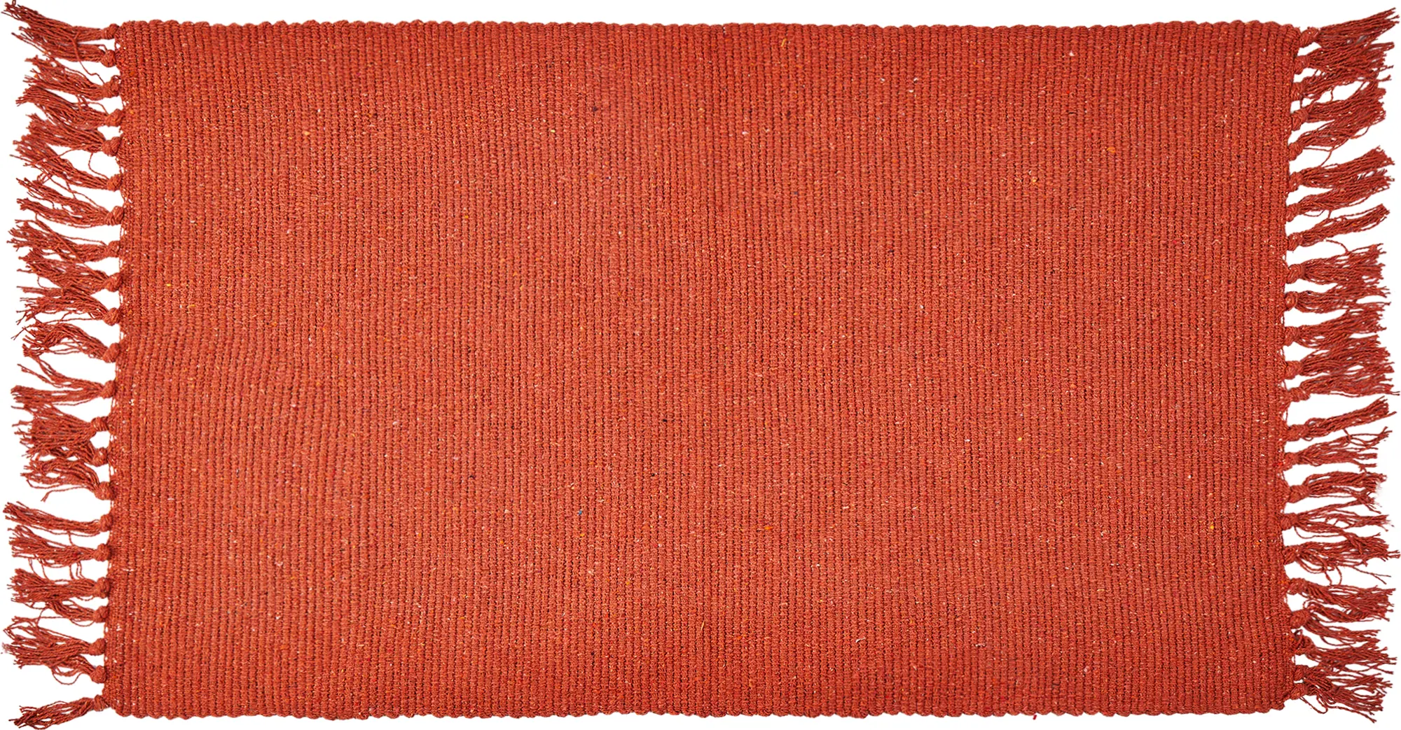 Изображение товара Декоративный хлопковый коврик Solid Mat JBT-001-02 оранжевый 50x80 см
