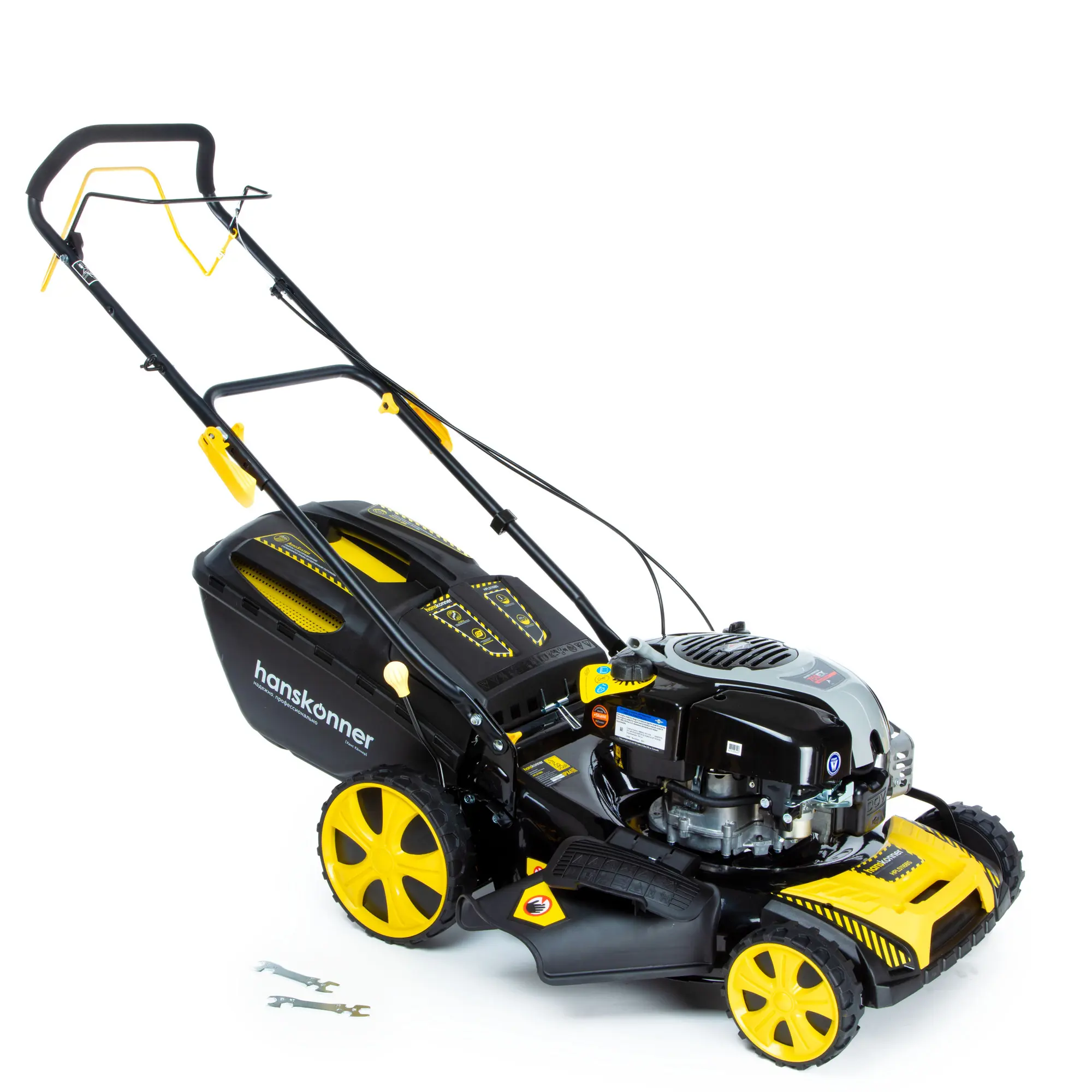 Изображение товара Газонокосилка бензиновая самоходная Hanskonner Hpl5116bs 6 л.с. 51 см