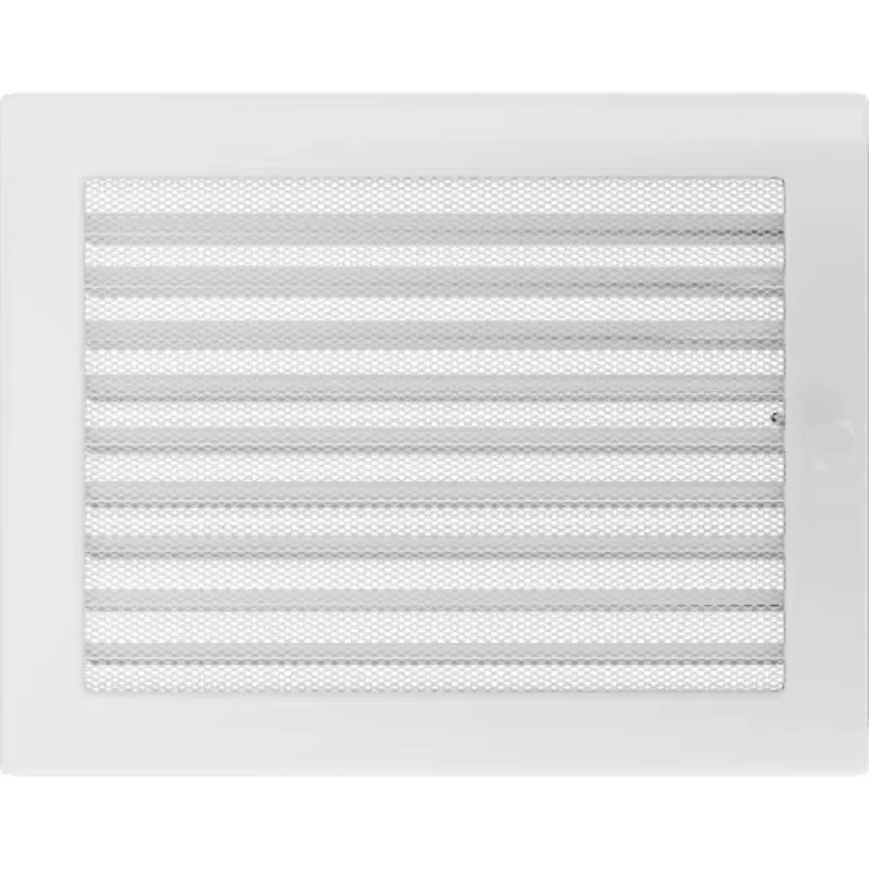 Изображение товара Решетка вентиляционная Kratki 7090 220x300 мм металл цвет белый