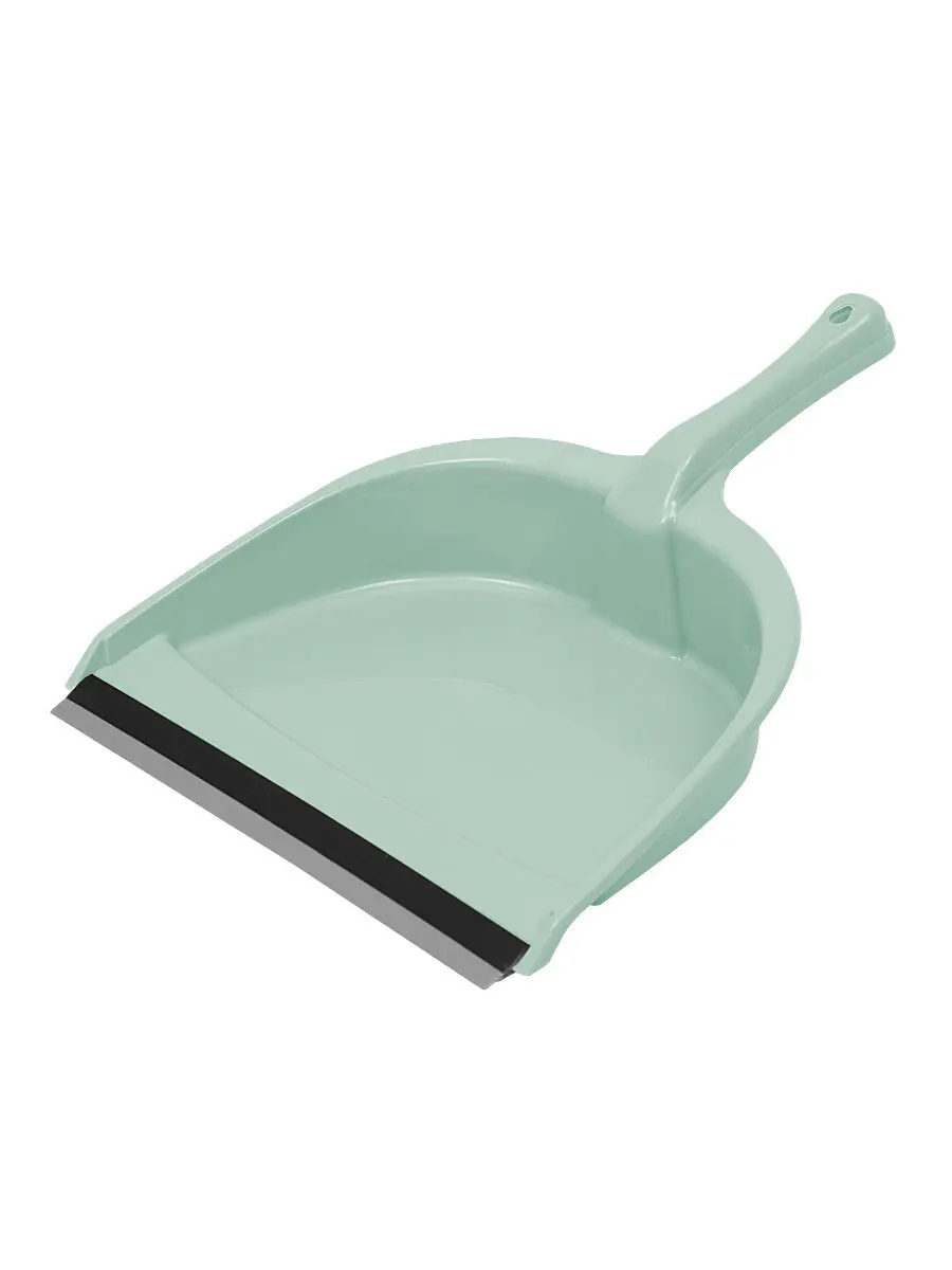 Изображение товара Совок Dunya Plastik с резинкой короткая ручка ментоловый