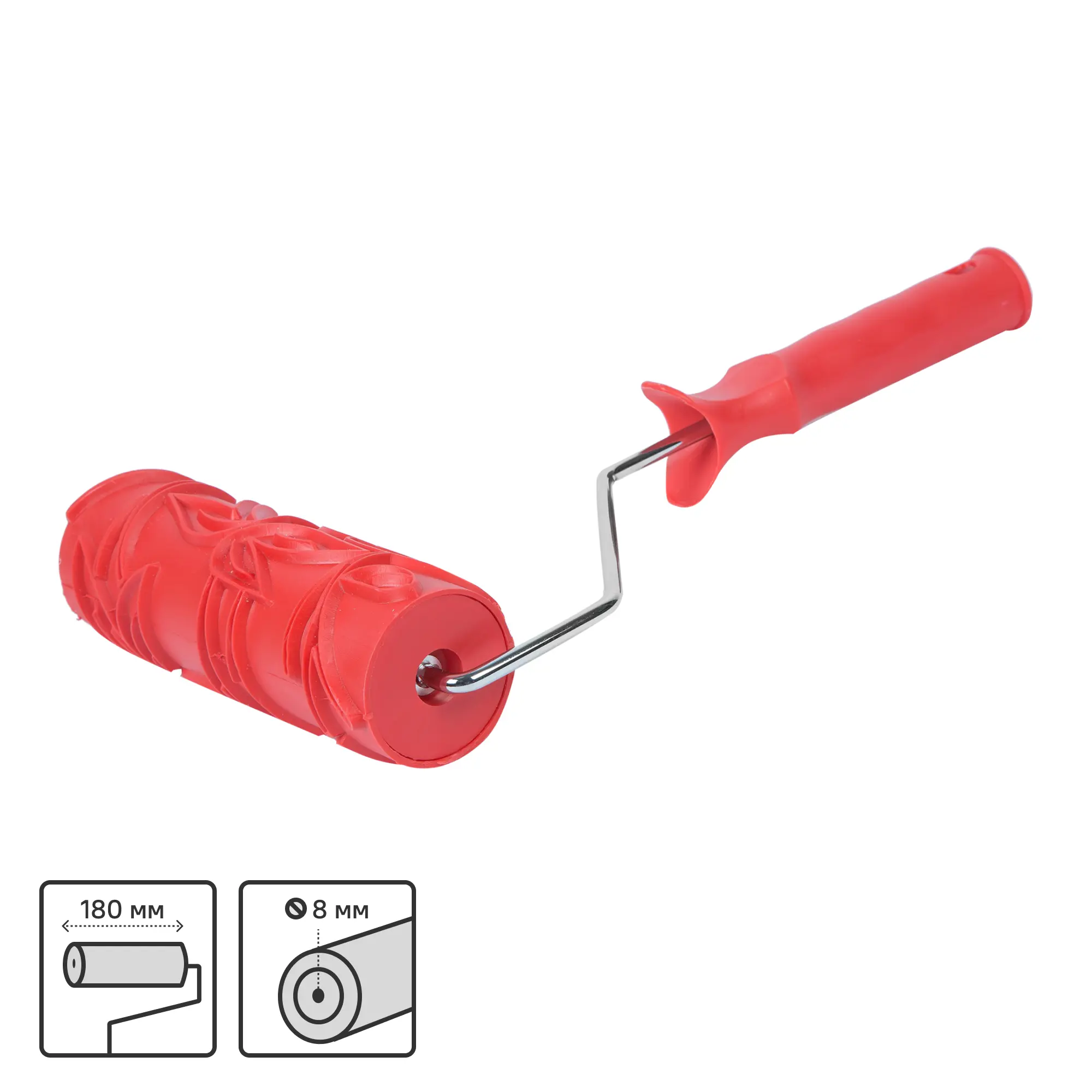 Изображение товара Фактурный валик Pqtools эффект Бамбук для декоративных стен 180 мм