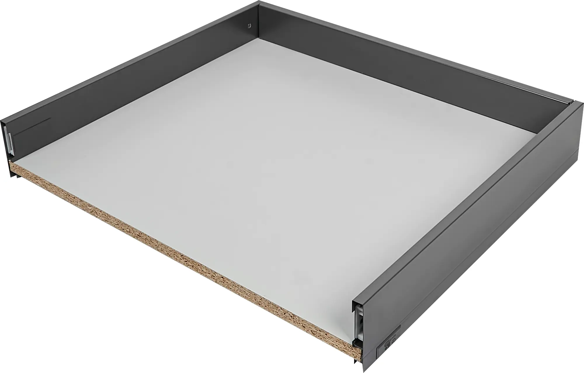 Изображение товара Выдвижной ящик Flowbox 45x10.4x50.4 см антрацит Россия диагональ