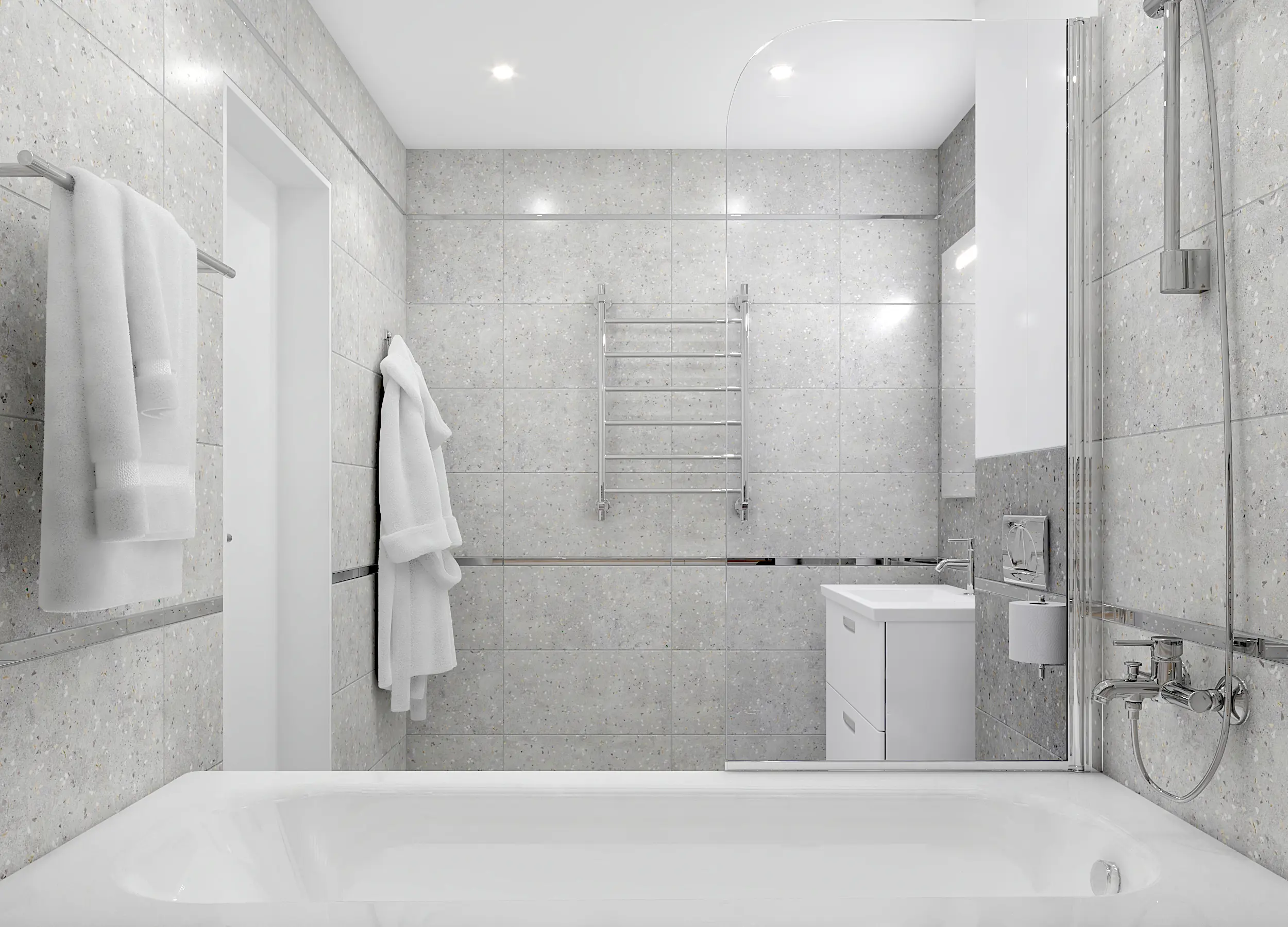 Изображение товара Керамическая плитка Laparet Era х9999285773 60x30см 1.8 м² цвет светло-серый, цена за упаковку