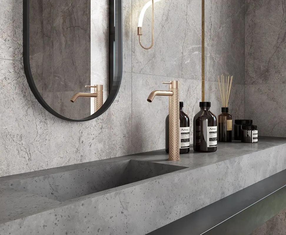 Изображение товара Керамогранит Laparet Carved River Gray 60x120 см матовый