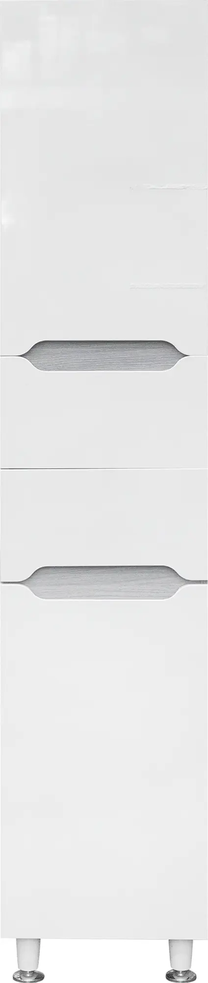 Изображение товара Пенал для ванной комнаты Рондо 195x40 см бежевый шкаф-пенал