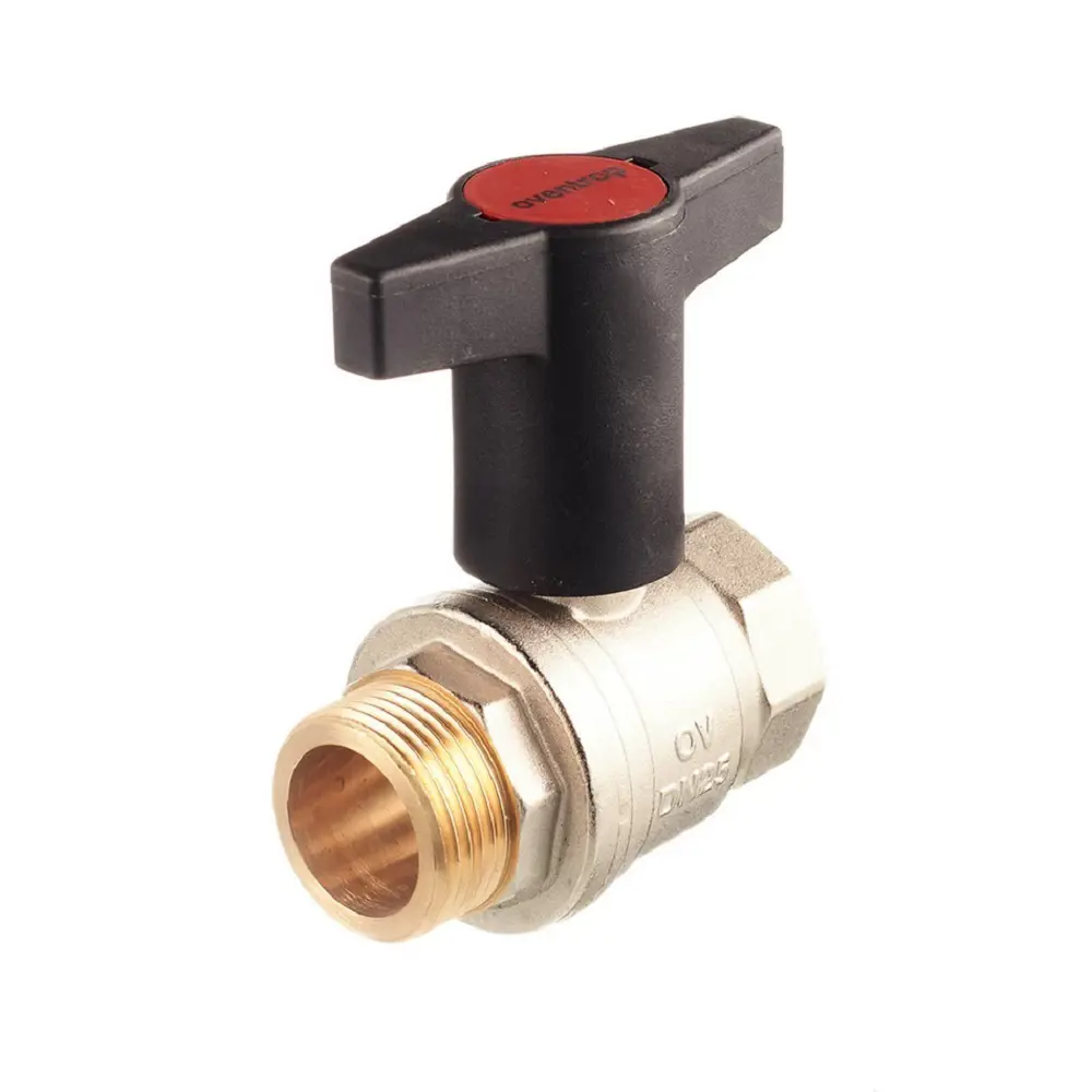 Изображение товара Кран шаровой полнопроходной Oventrop 1077308 Ру16 для воды и отопления Германия