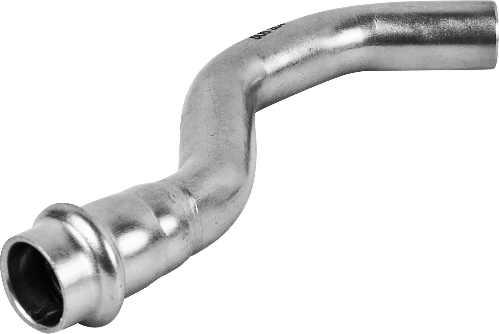 Изображение товара Обвод однораструбный Rommer 15 мм ВПр-НПр нержавеющая сталь