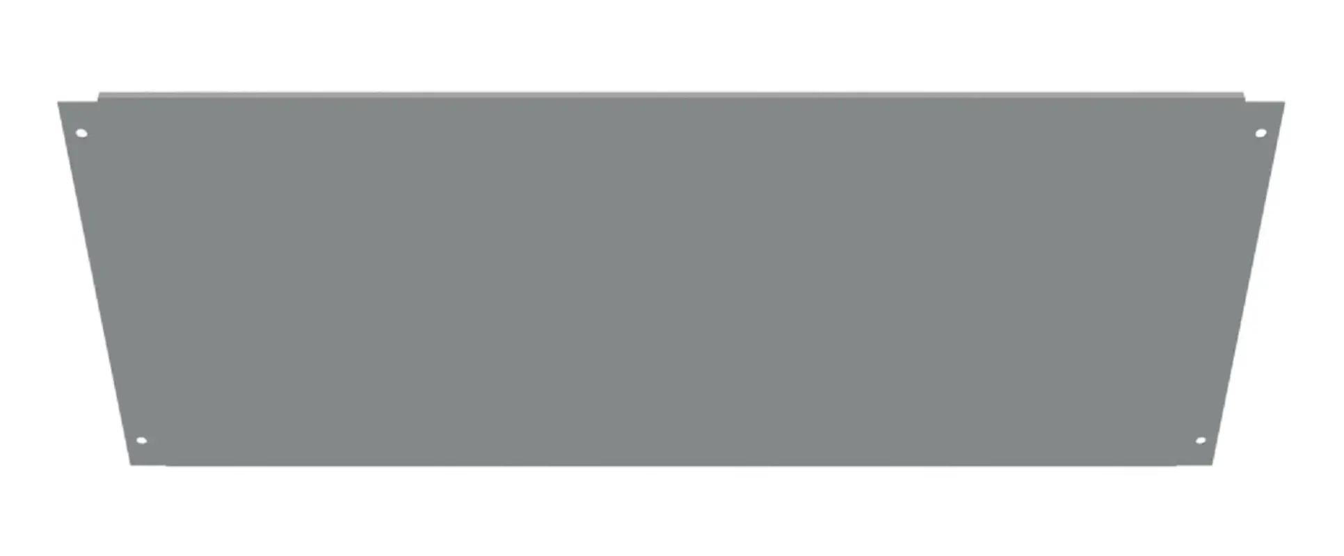 Изображение товара Пластрон FORT EKF PROxima глухой высотой 100 мм для шкафа шириной 600 мм 2 шт.