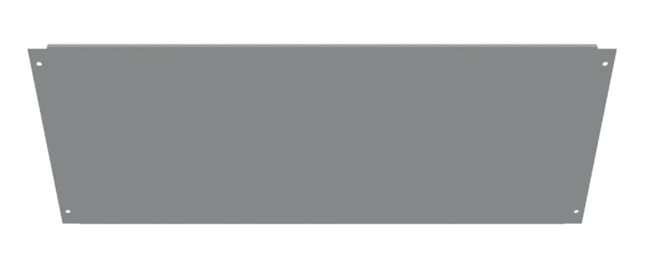 Изображение товара Пластрон FORT EKF PROxima глухой высотой 150 мм для шкафа шириной 600 мм 2 шт.