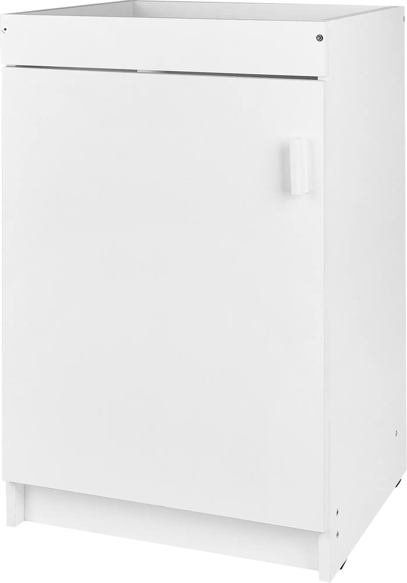 Изображение товара Кухонный шкаф напольный под мойку 50x85x50 см ЛДСП цвет белый