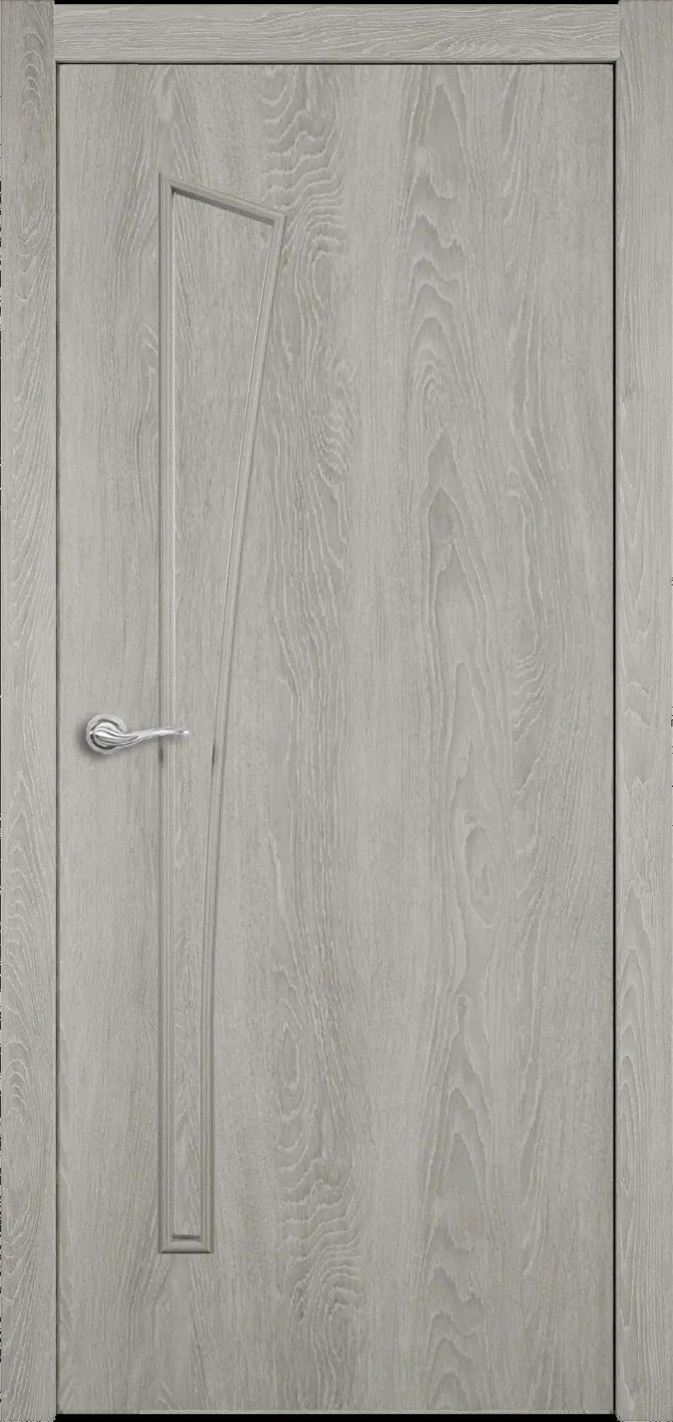 Изображение товара Межкомнатная дверь Белеза 60x200 см VERDA с замком и петлями дуб серый