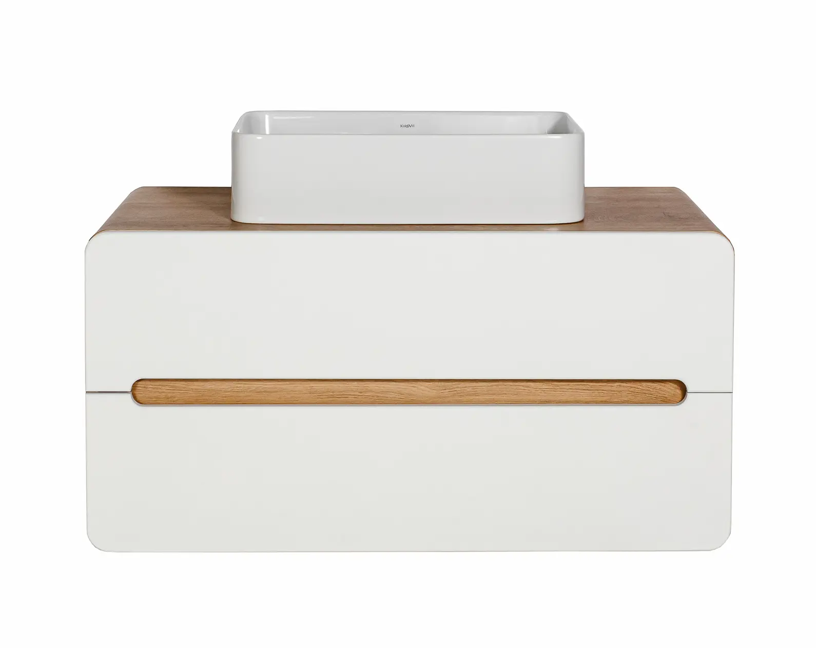 Изображение товара Тумба под раковину подвесная Окинава 100 см белая