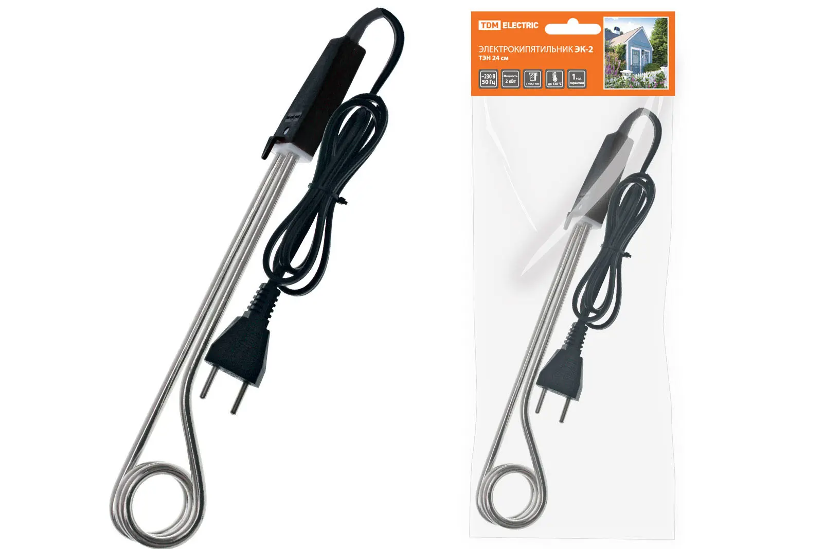 Изображение товара Электрокипятильник 7 л Tdm electric SQ2505-0004 сталь цвет черный