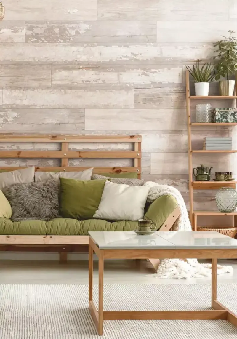 Изображение товара Керамогранит Idalgo home Natura/натура ID9096n122SRprm 19.5x120см цвет бежевый, светло-коричневый