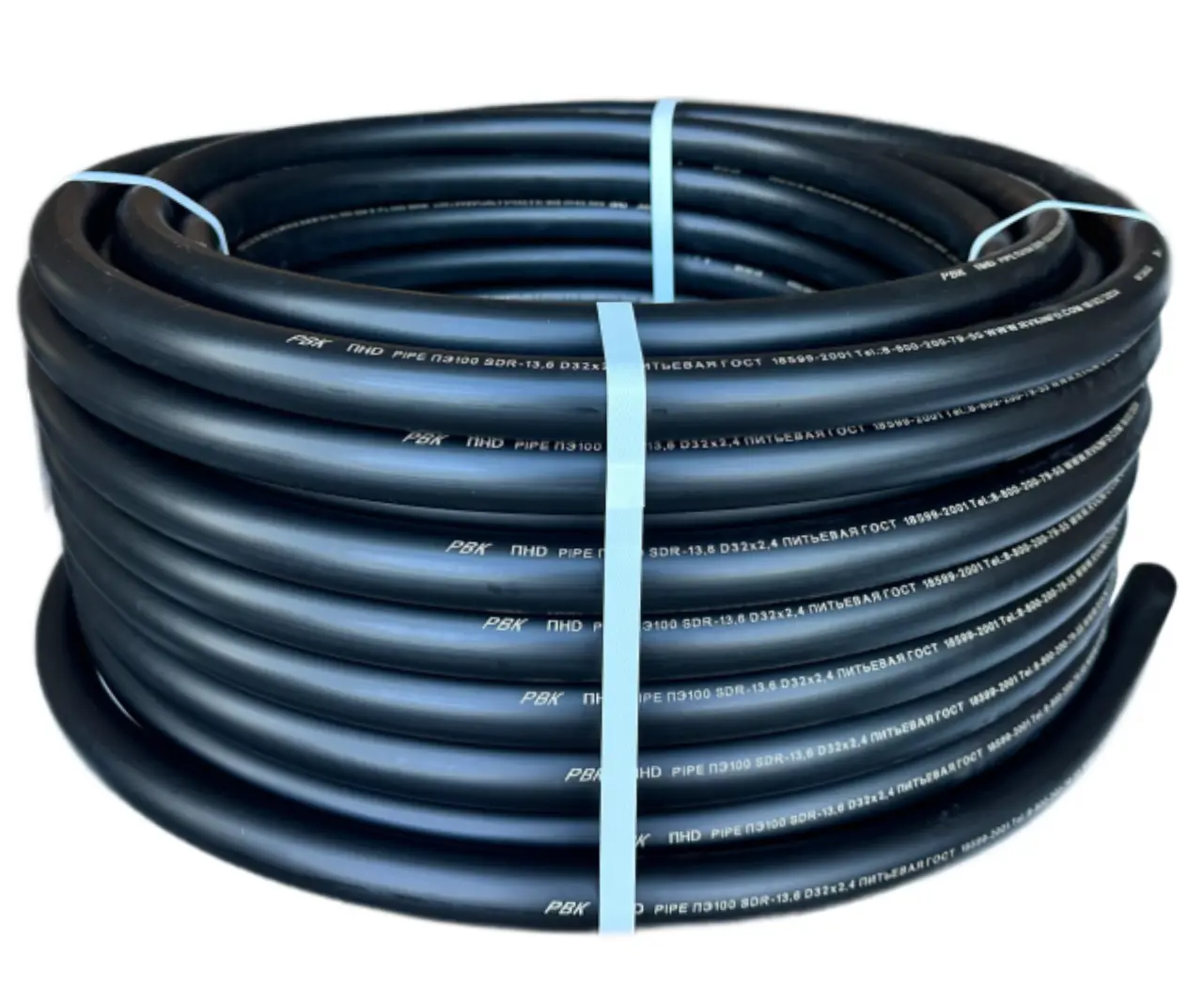Изображение товара Труба ПНД РВК PE 100 32x2.4 мм PN8 бухта 100 м
