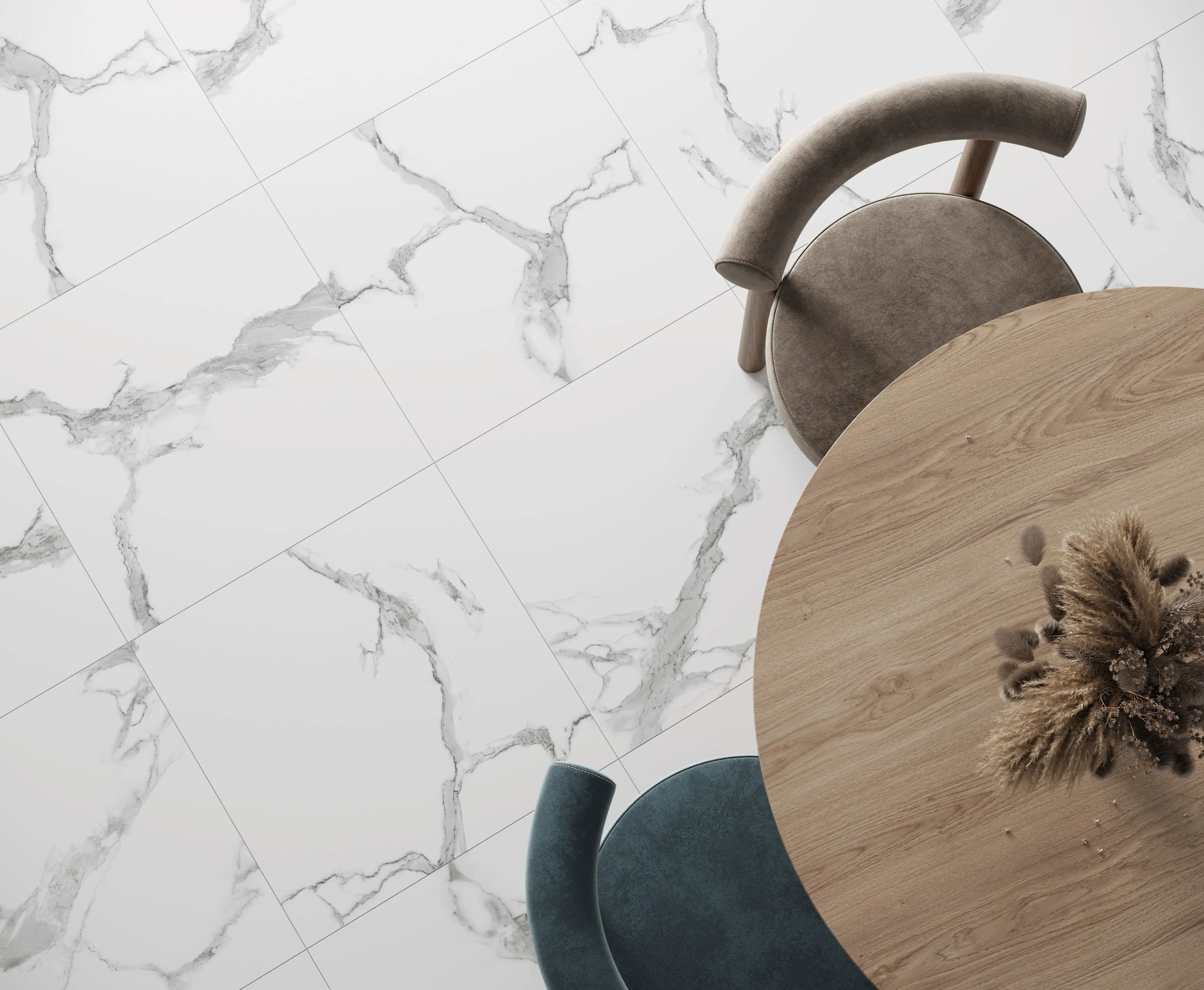 Изображение товара Керамогранит Laparet Statuario crown х9999275900 kra 60x60см цвет белый