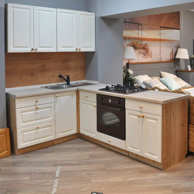 Изображение товара Навесной шкаф Дом мебели из сосны Весури 231 30x74x32 см массив сосны цвет слоновая кость