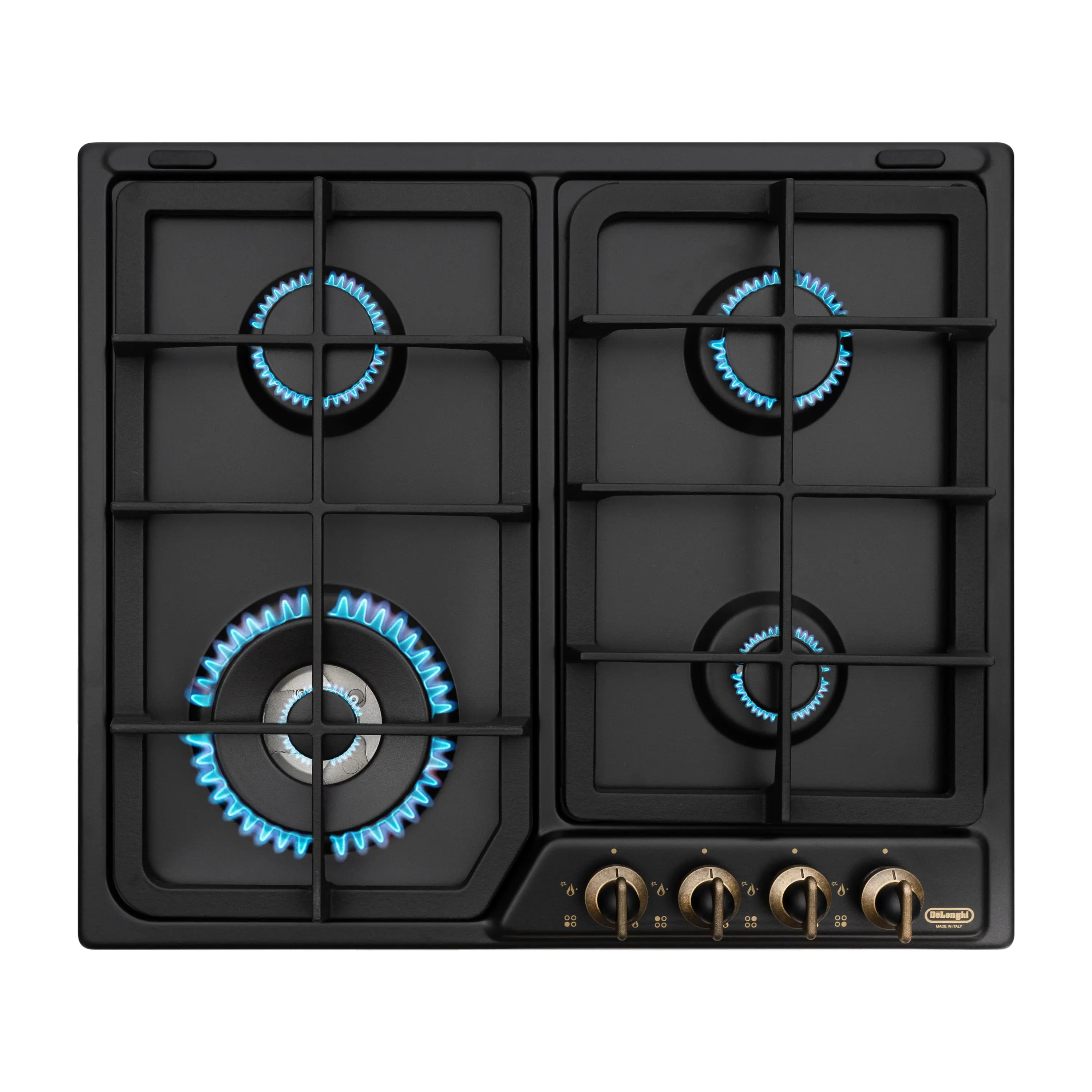 Изображение товара Газовая варочная панель Delonghi ANF 46 PRO RUS 4 конфорки черная