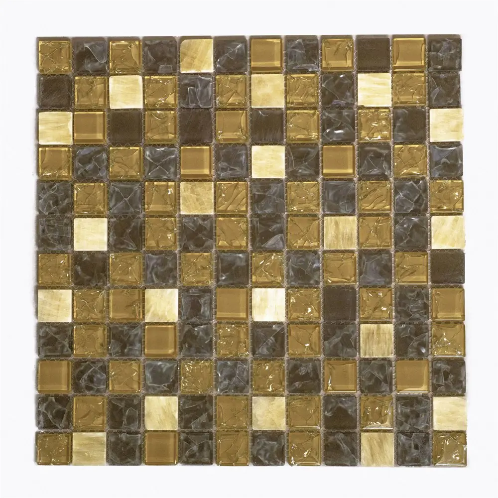 Изображение товара Декоративная мозаика Керамоград U00019365 SY01ekb 30x30см цвет Бежевый