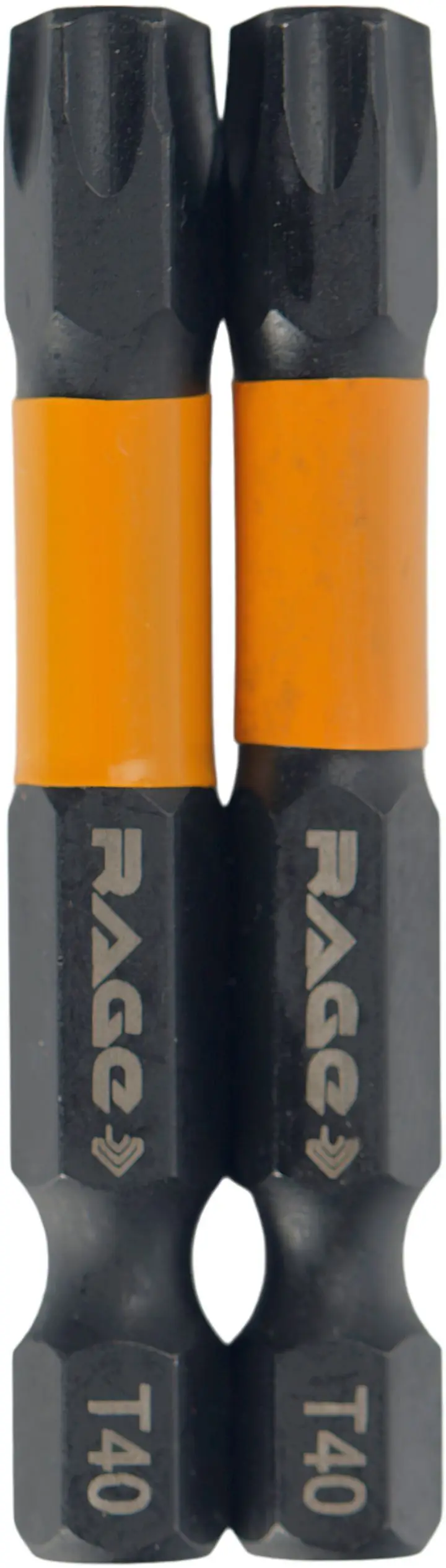 Изображение товара Бита ударная Rage T40x50 мм набор 2 шт пластиковая упаковка