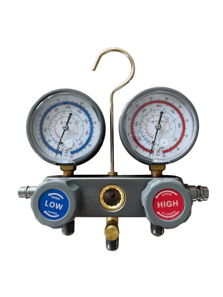 Изображение товара Манометр коллекторный Royal Clima RT-MG20BR-R410 для холодильных систем