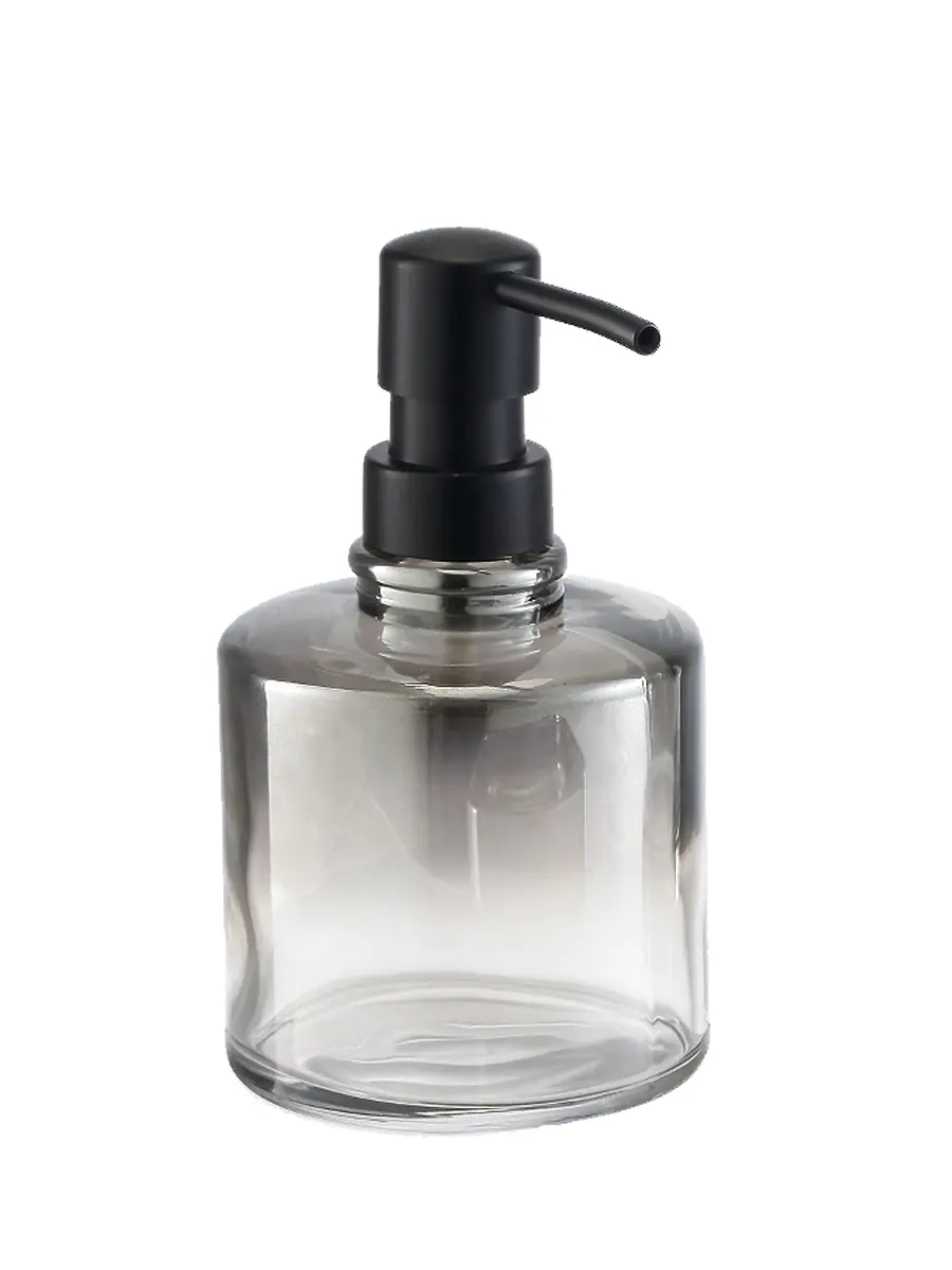 Изображение товара Дозатор для жидкого мыла Zenfort Шик серебристый 300 мл стильный и экономичный