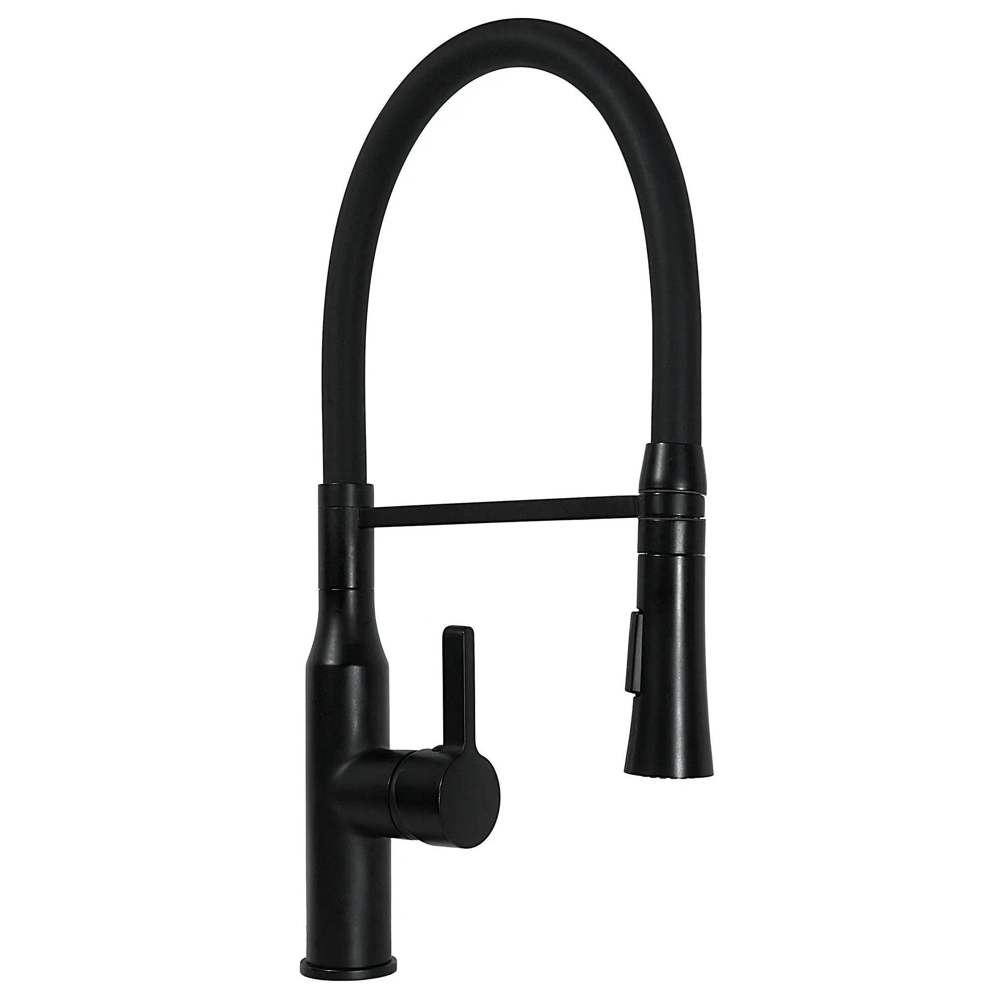 Изображение товара Смеситель для кухни Славен СЛ-ОД-Д25 гибкий излив 10 см цвет черный