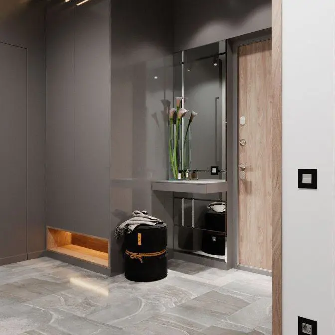 Изображение товара СПК плитка Вилла Сардиния 33 класс 2.5 мм 4.77 м² серебристый мрамор