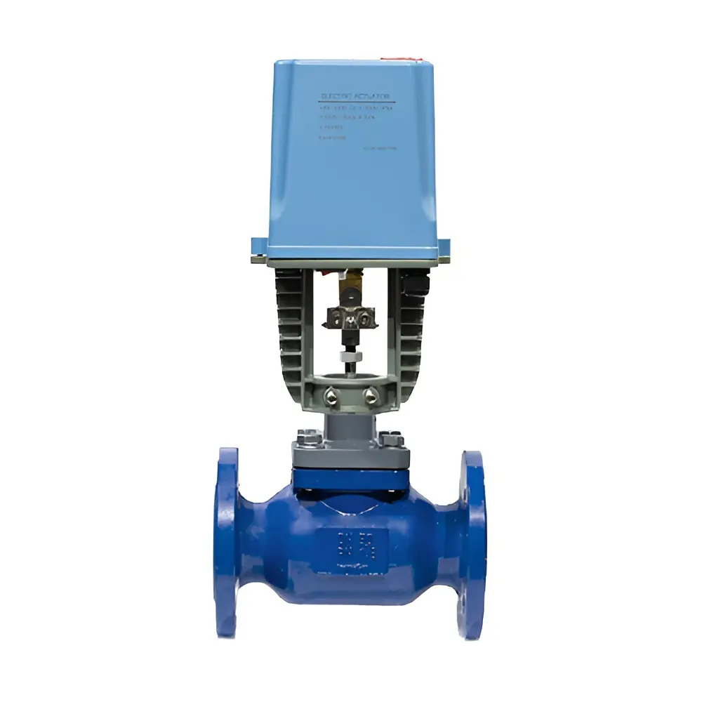 Изображение товара Клапан регулирующий двухходовой Dn.ru D230-05556 Ду40 Ру16 фланцевый чугун