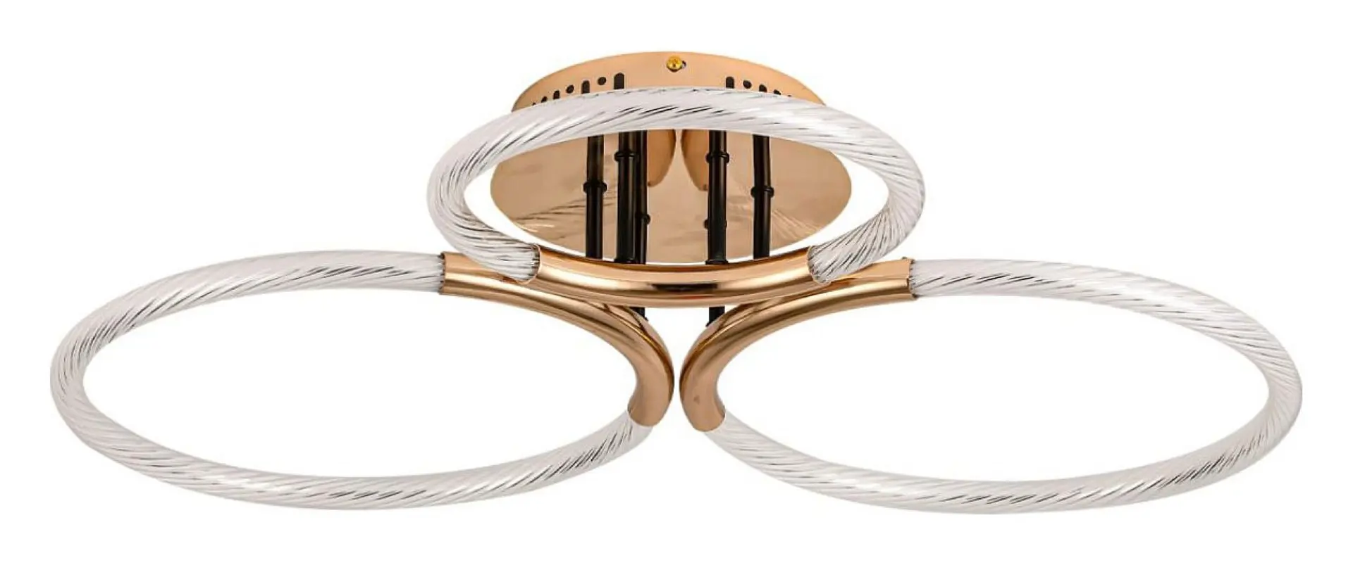 Изображение товара Люстра потолочная светодиодная Lumion 6545/68cl с пультом управления 21 м² регулируемый белый свет цвет золотой