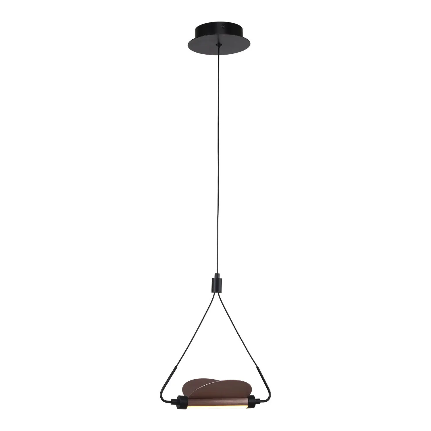 Изображение товара Светильник подвесной светодиодный Lussole LSP-7196 в черном цвете