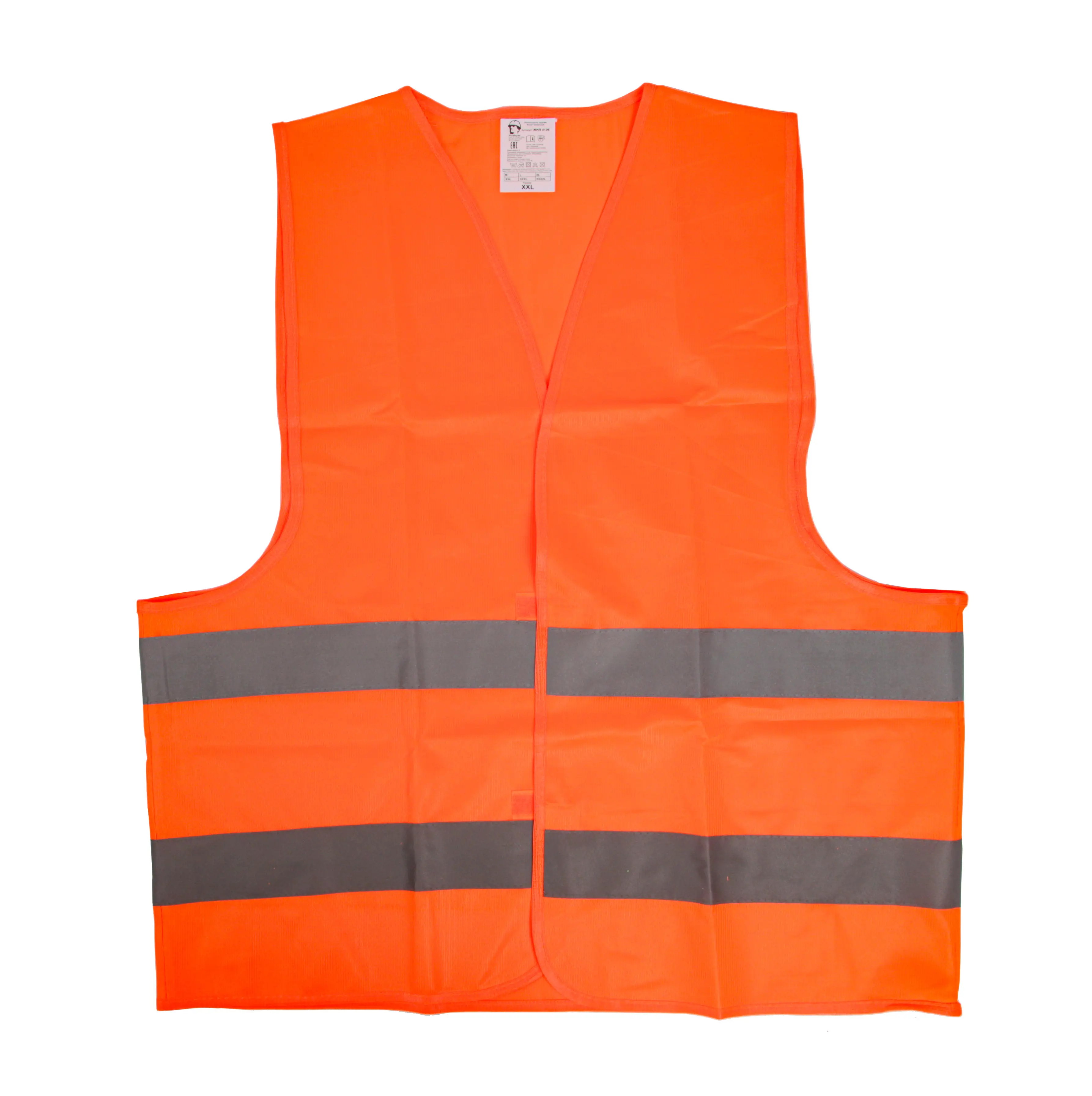 Изображение товара Жилет сигнальный Росмарка ЖИЛ4106 цвет оранжевый плотность 120 гр. размер XXL