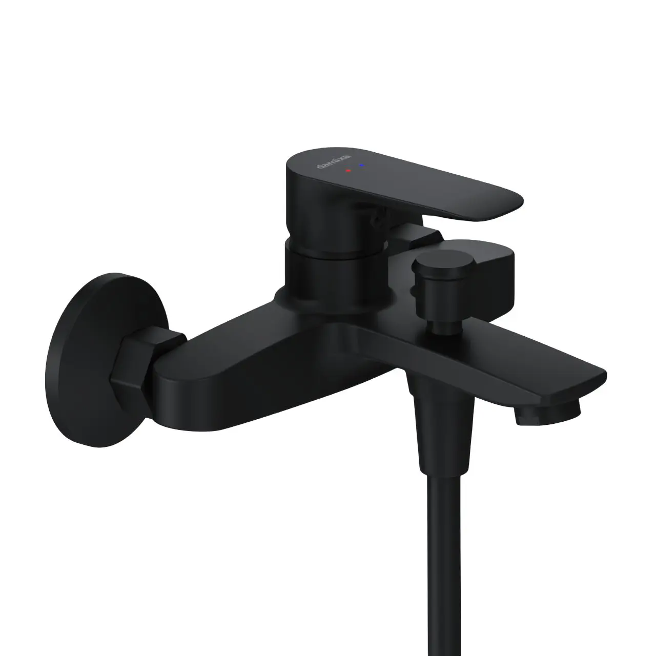 Изображение товара Смеситель для ванны Damixa Willow 211000300LM однорычажный черный матовый