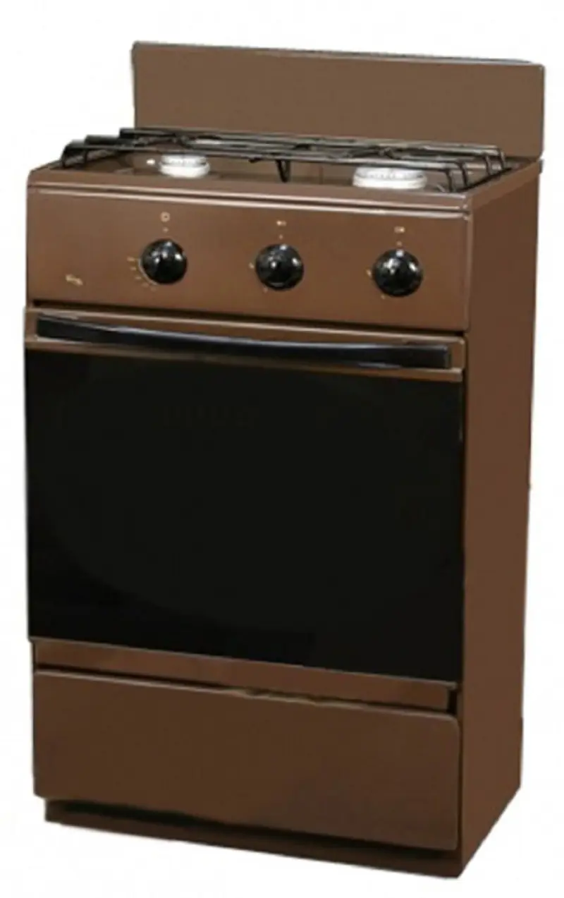 Изображение товара Газовая плита Flama CG 3202 B 50 см 2 конфорки цвет коричневый